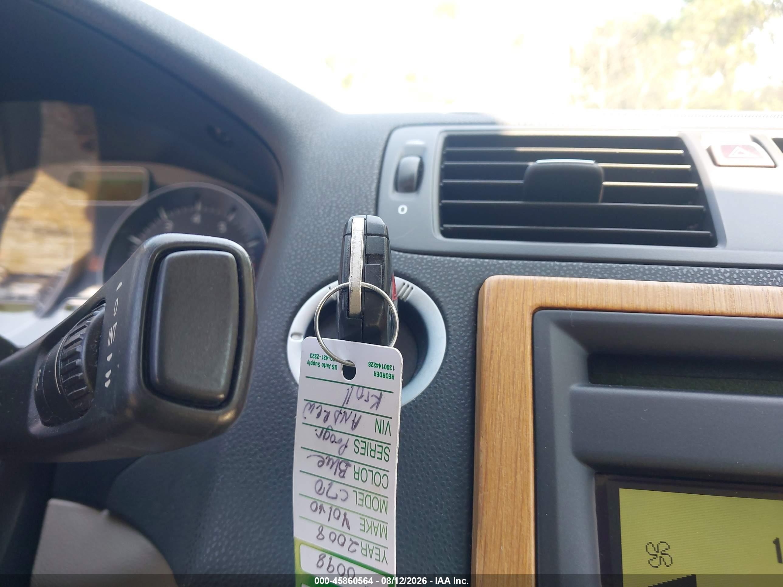 2008 Volvo C70 T5 M Синий vin: YV1MC67258J046619