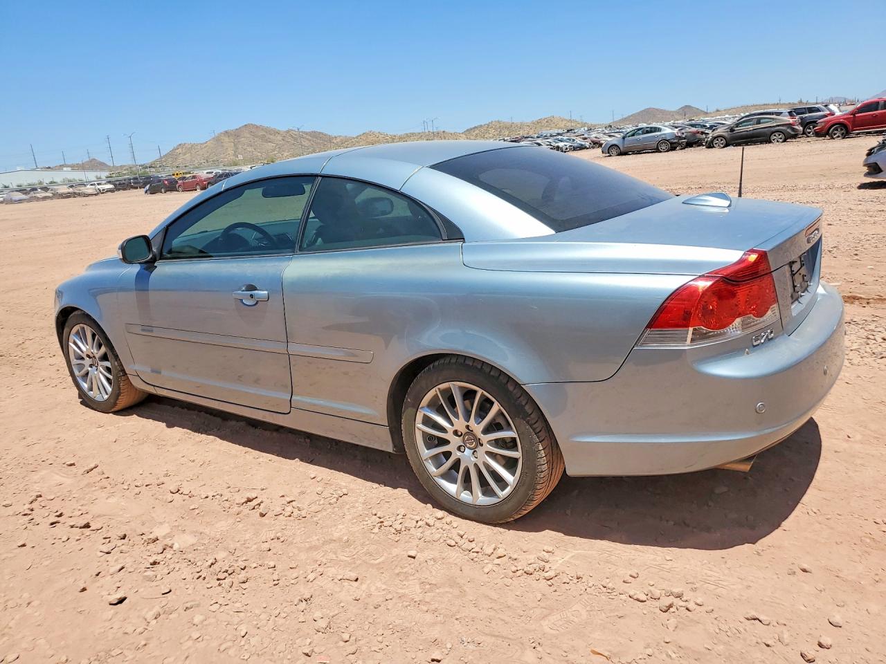 2008 Volvo C70 Blue vin: YV1MC67258J048807