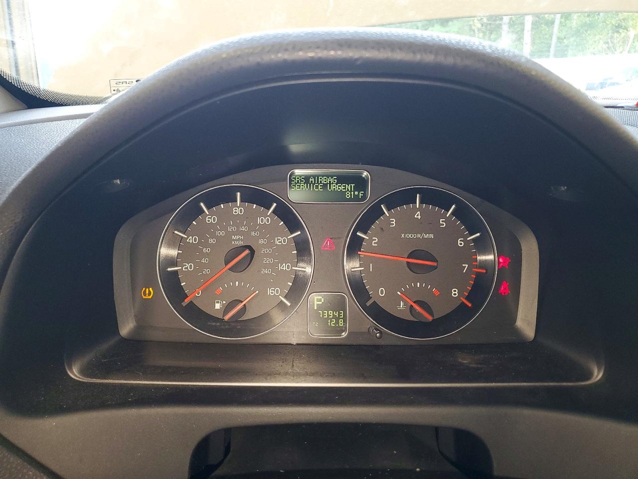 2008 Volvo C70 T5 White vin: YV1MC67258J049505