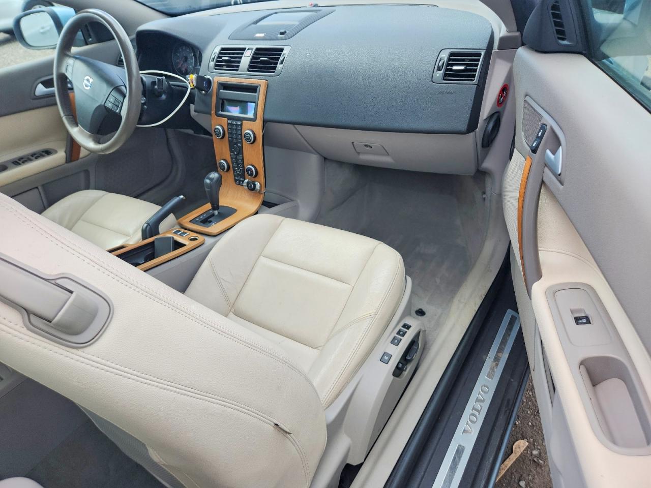 2008 Volvo C70 T5 Gray vin: YV1MC67268J041994