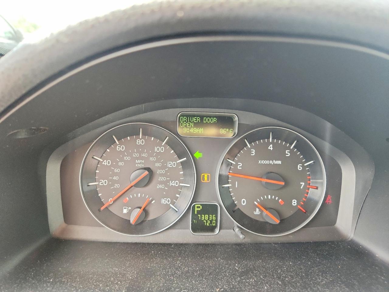 2008 Volvo C70 T5 Gray vin: YV1MC67268J041994