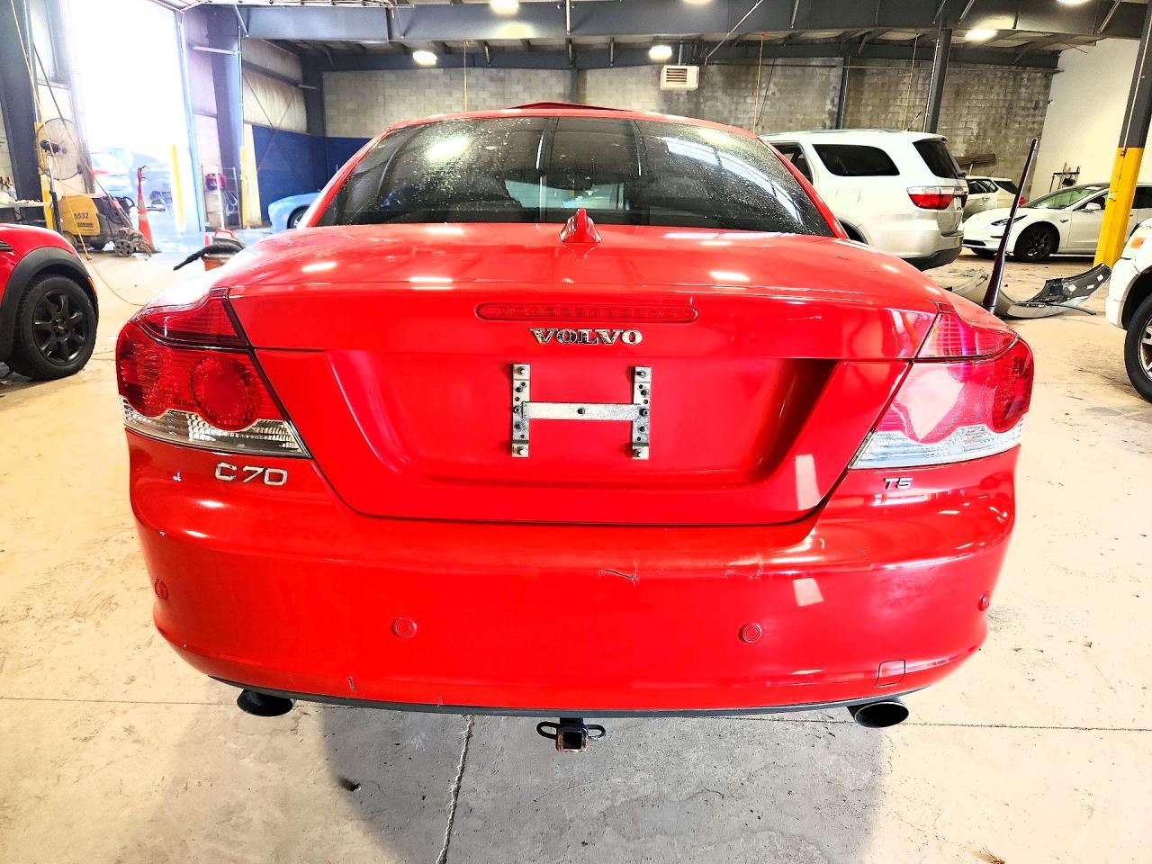 2008 Volvo C70 T5 Красный vin: YV1MC67278J049361