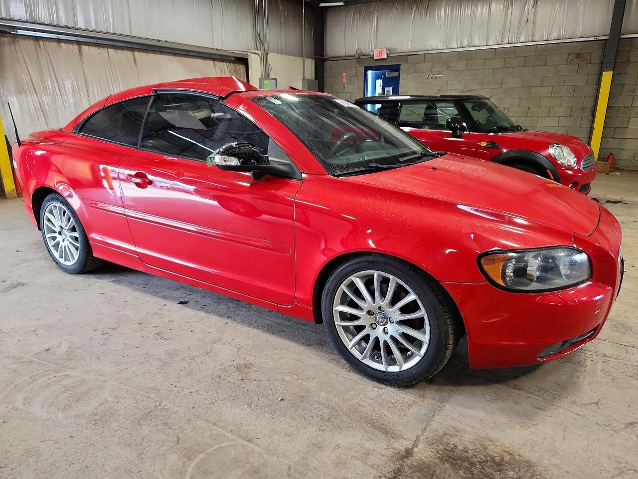 2008 Volvo C70 T5 Красный vin: YV1MC67278J049361