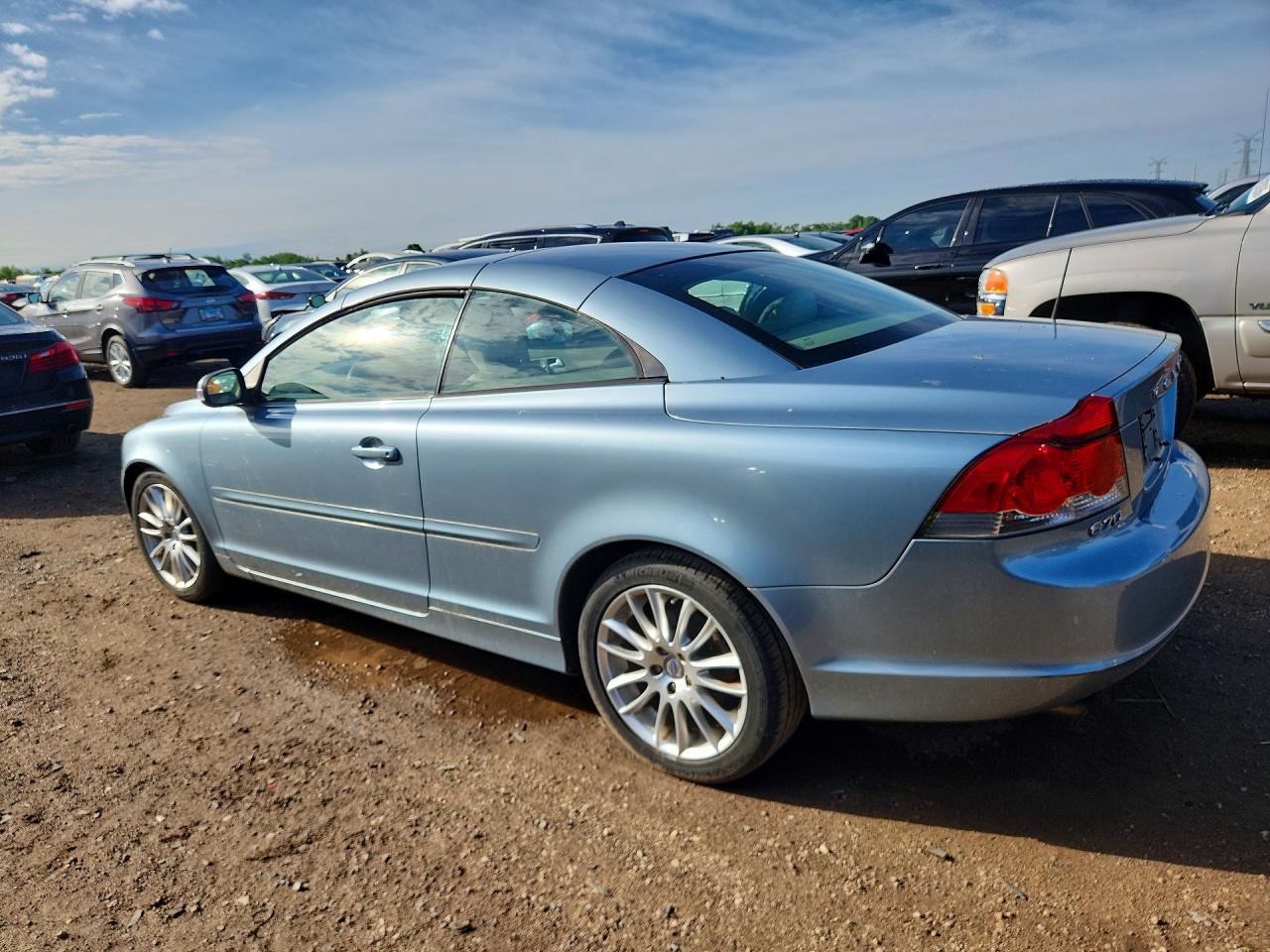2009 Volvo C70 T5 Blue vin: YV1MC67279J076710