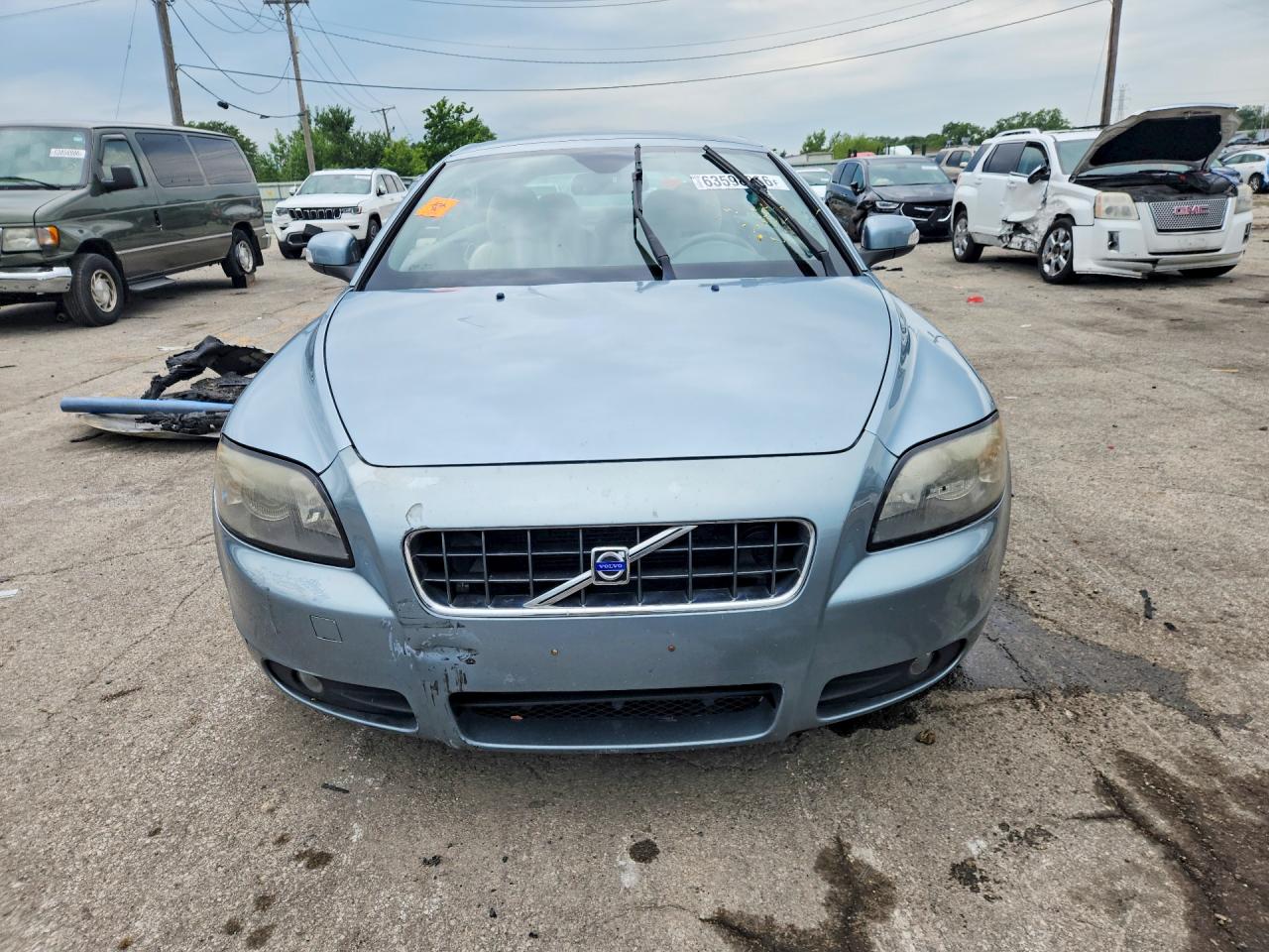 2008 Volvo C70 T5 Blue vin: YV1MC67298J052780