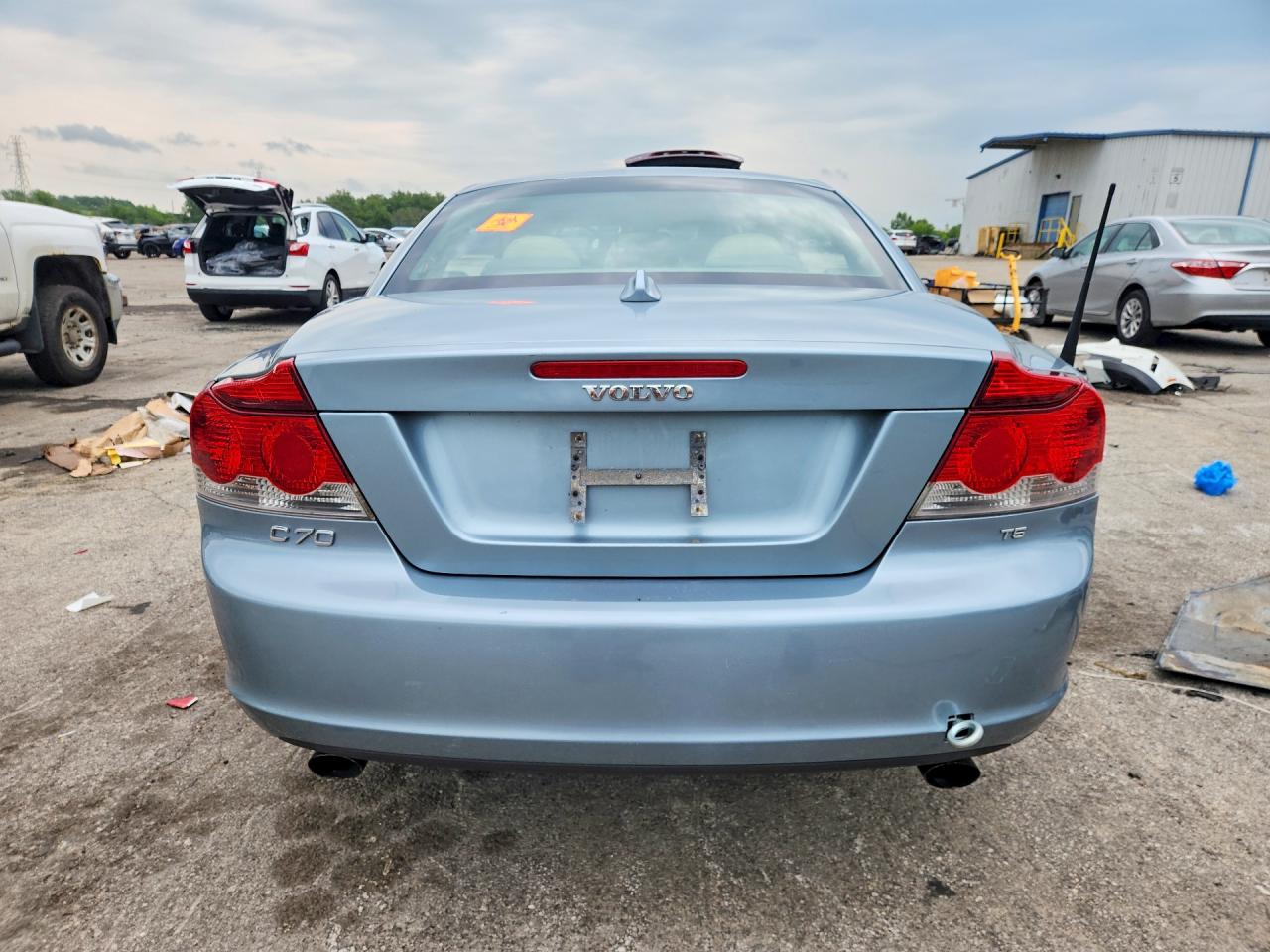 2008 Volvo C70 T5 Blue vin: YV1MC67298J052780