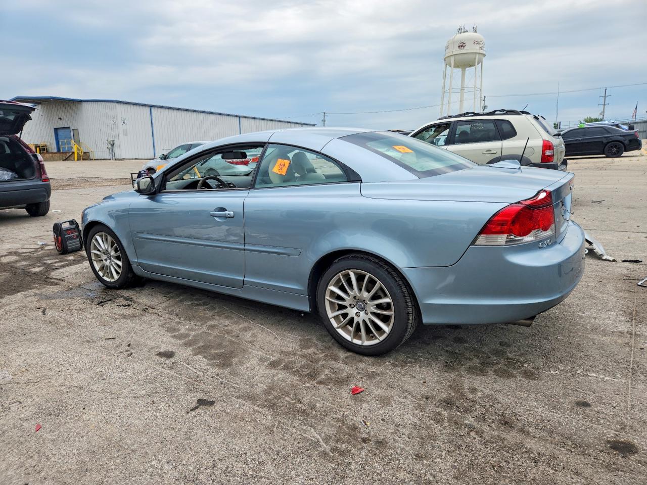 2008 Volvo C70 T5 Blue vin: YV1MC67298J052780