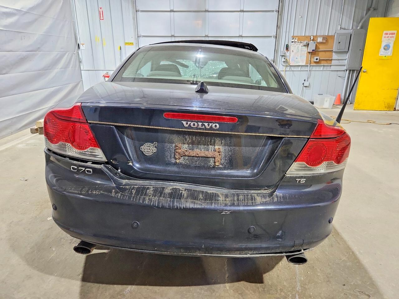 2008 Volvo C70 T5 Blue vin: YV1MC67298J053587