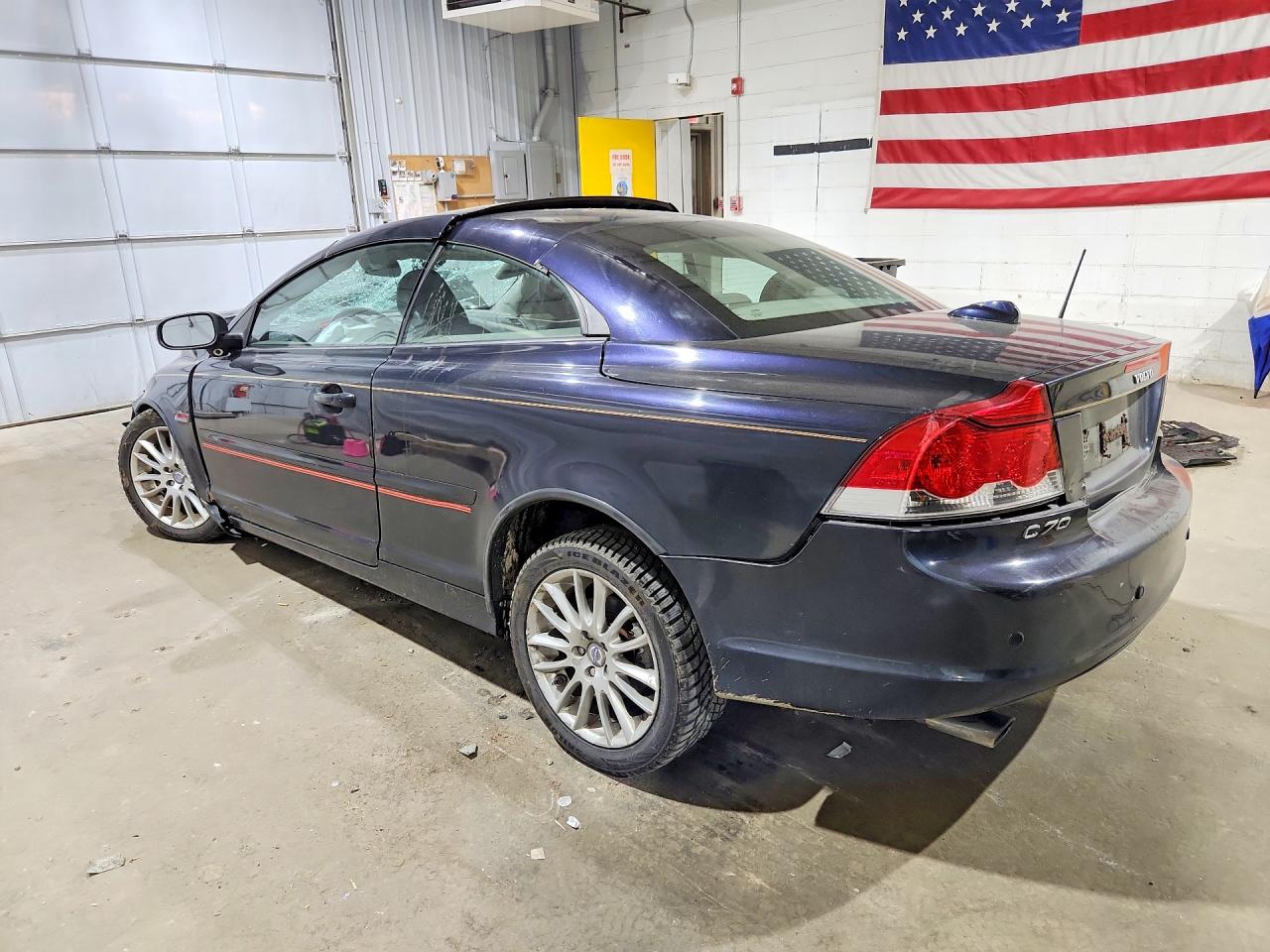 2008 Volvo C70 T5 Blue vin: YV1MC67298J053587