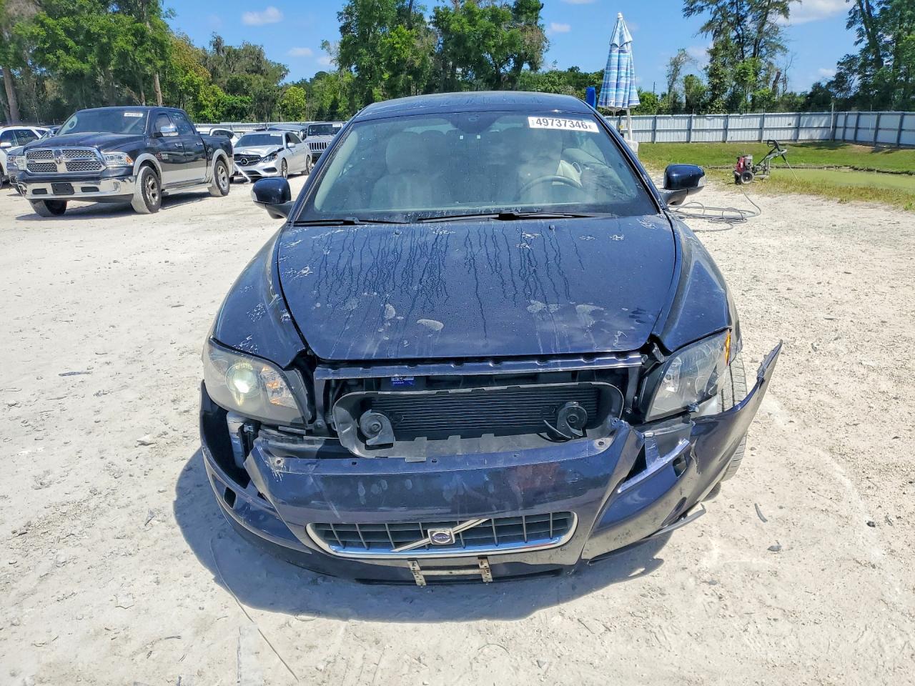 2009 Volvo C70 T5 Blue vin: YV1MC67299J075042
