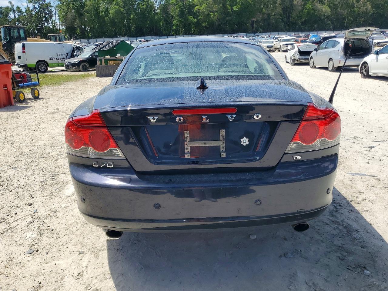 2009 Volvo C70 T5 Blue vin: YV1MC67299J075042