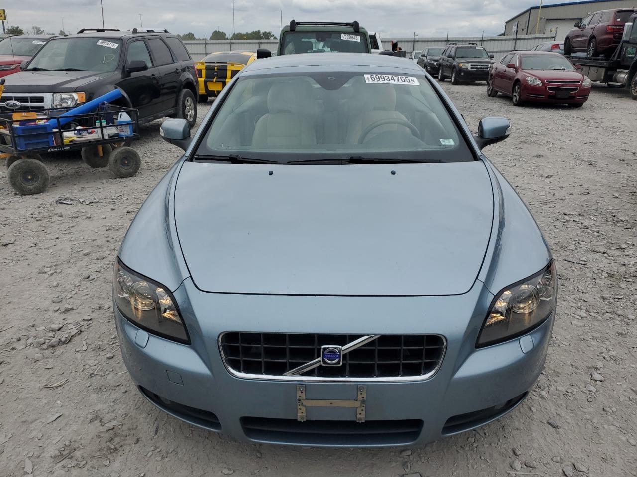 2008 Volvo C70 T5 Blue vin: YV1MC672X8J052755