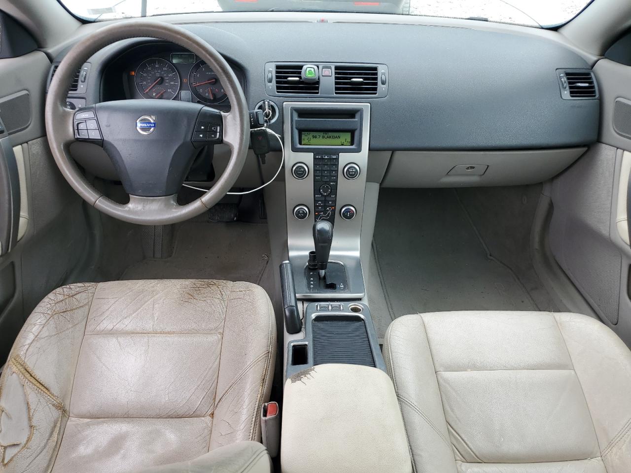 2008 Volvo C70 T5 Blue vin: YV1MC672X8J052755