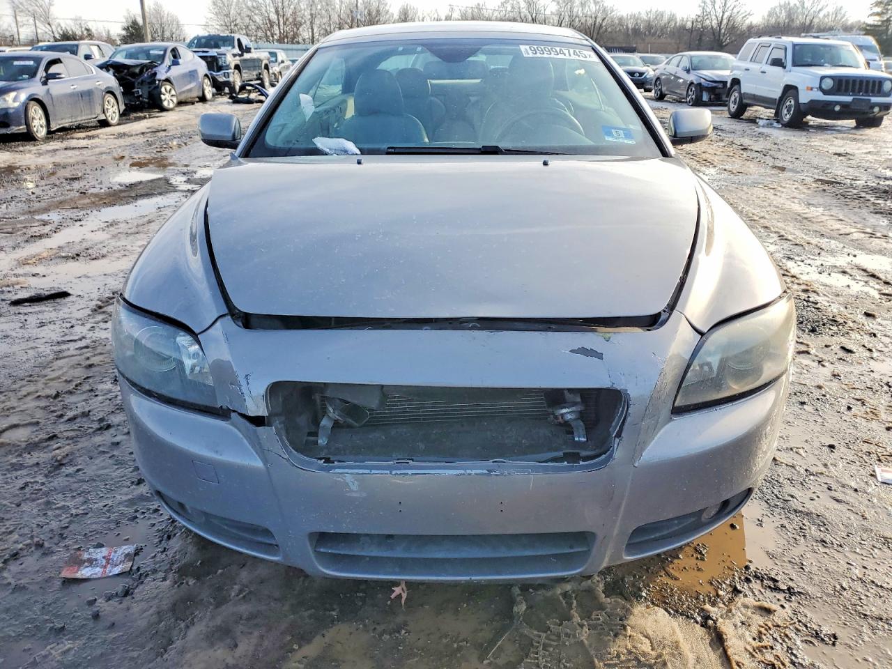 2007 Volvo C70 T5 Gray vin: YV1MC68207J016196