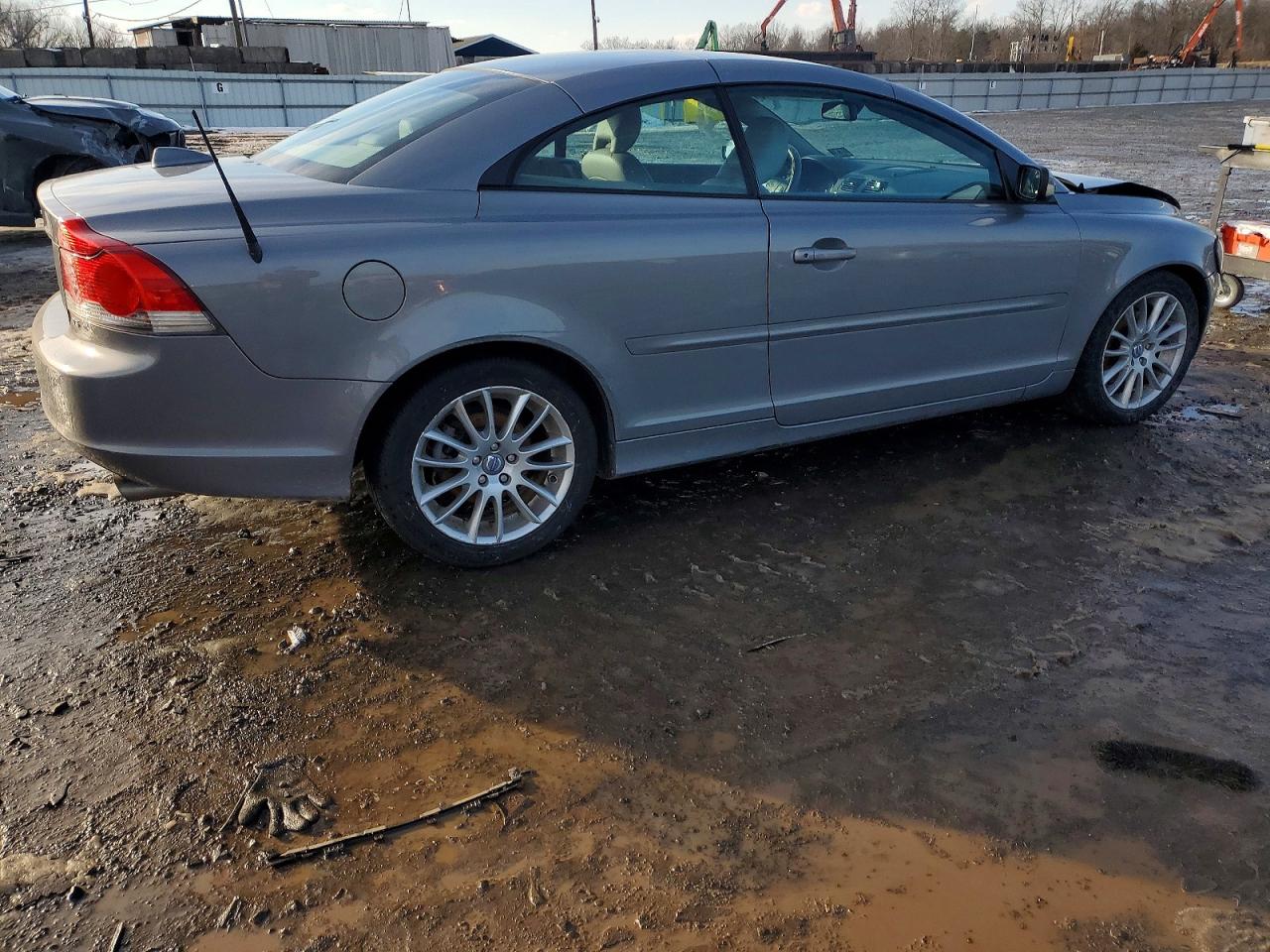 2007 Volvo C70 T5 Gray vin: YV1MC68207J016196