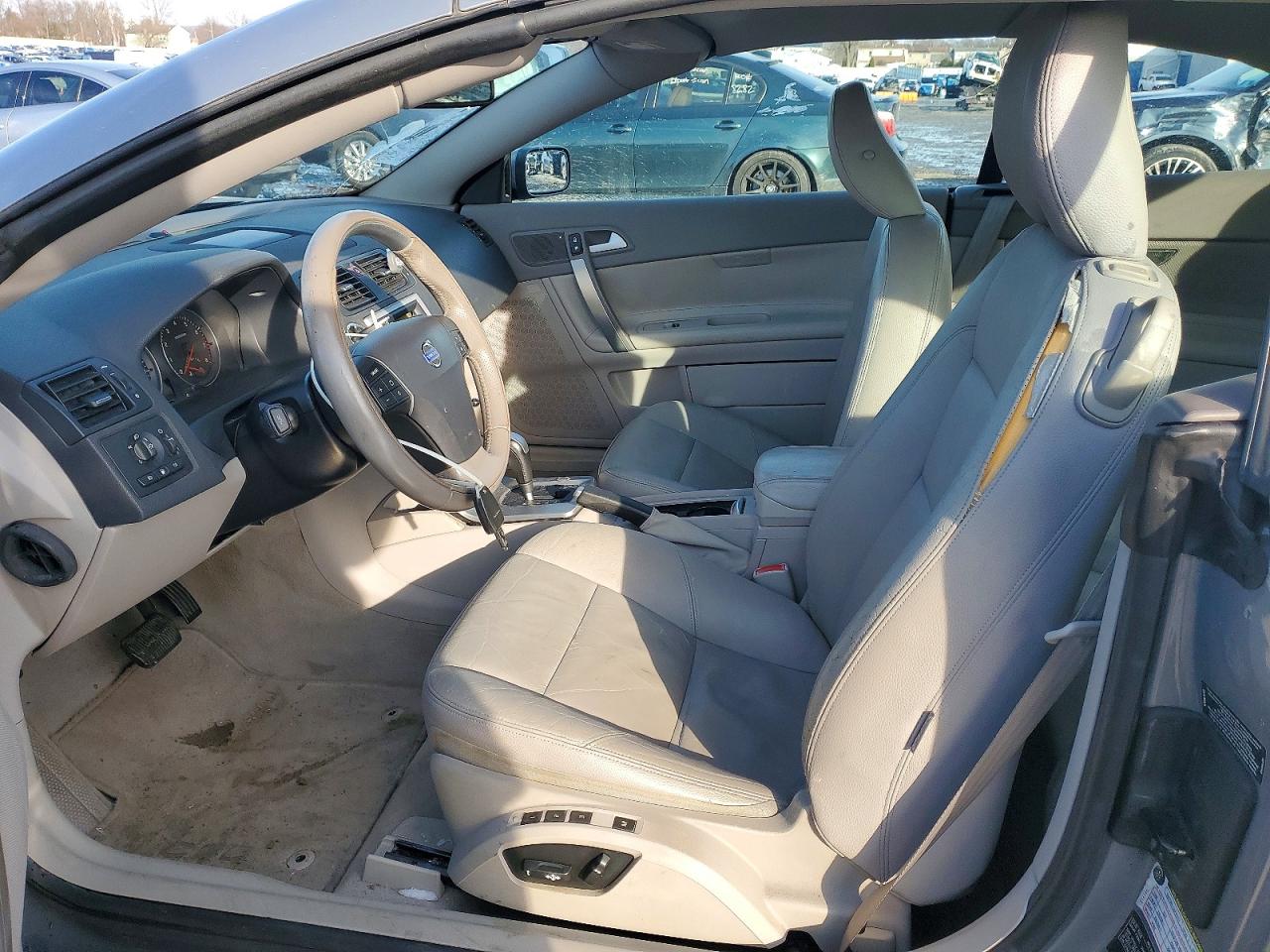 2007 Volvo C70 T5 Gray vin: YV1MC68207J016196