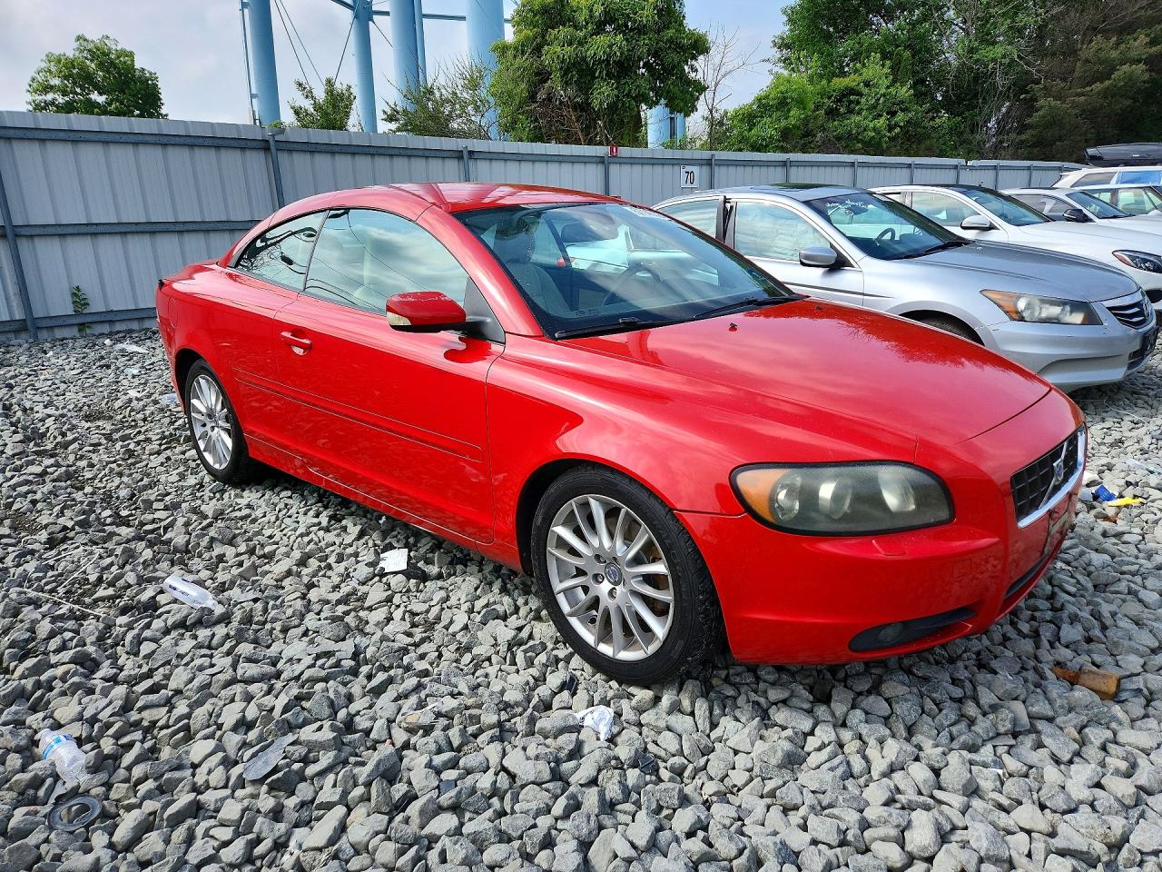 2007 Volvo C70 T5 Red vin: YV1MC68217J011072