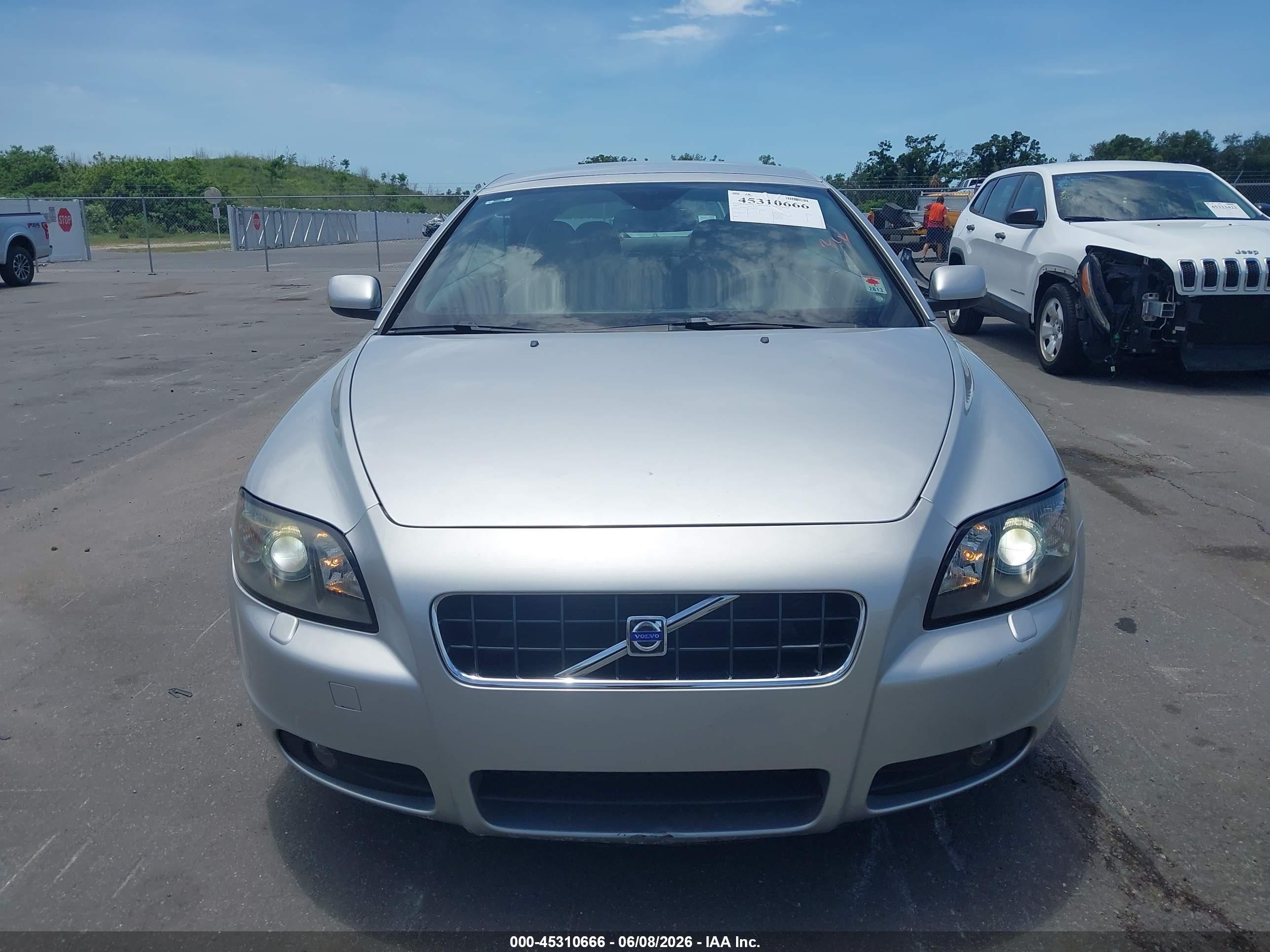 2007 Volvo C70 T5 Black vin: YV1MC68217J027191