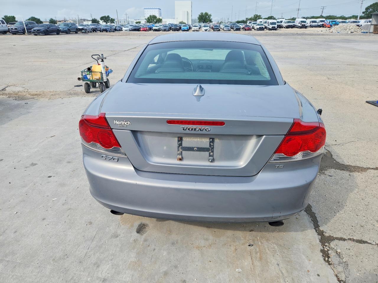 2007 Volvo C70 T5 Silver vin: YV1MC68227J019097