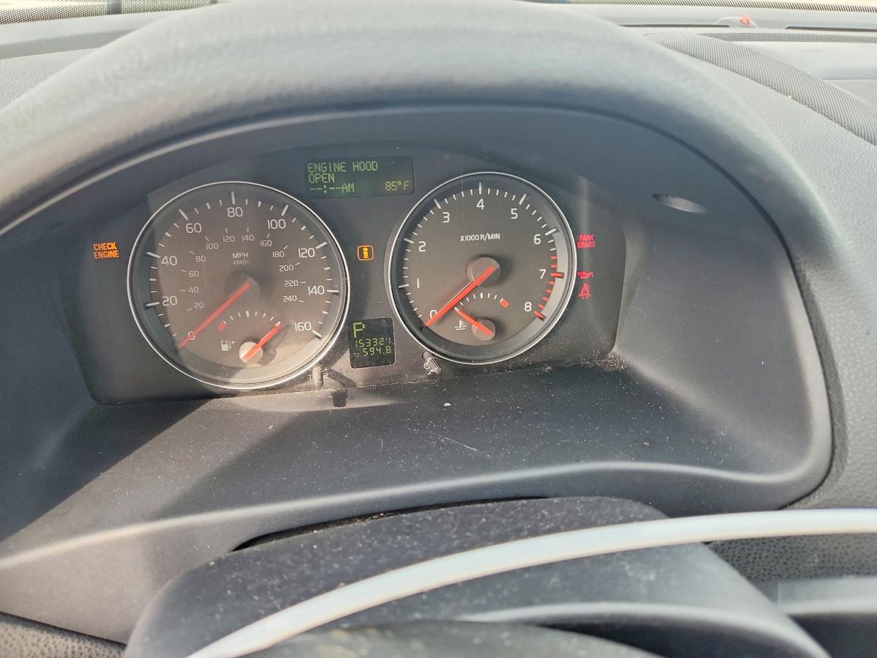 2007 Volvo C70 T5 Silver vin: YV1MC68227J019097