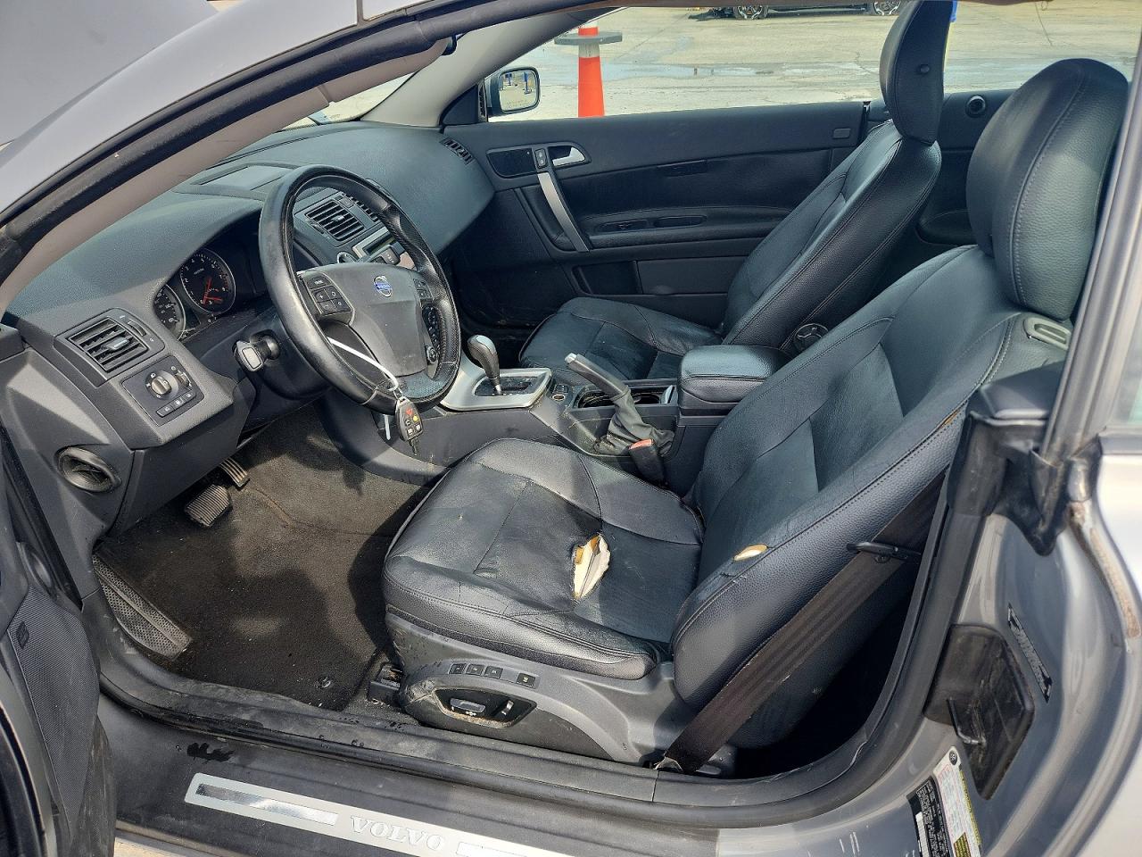 2007 Volvo C70 T5 Silver vin: YV1MC68227J019097