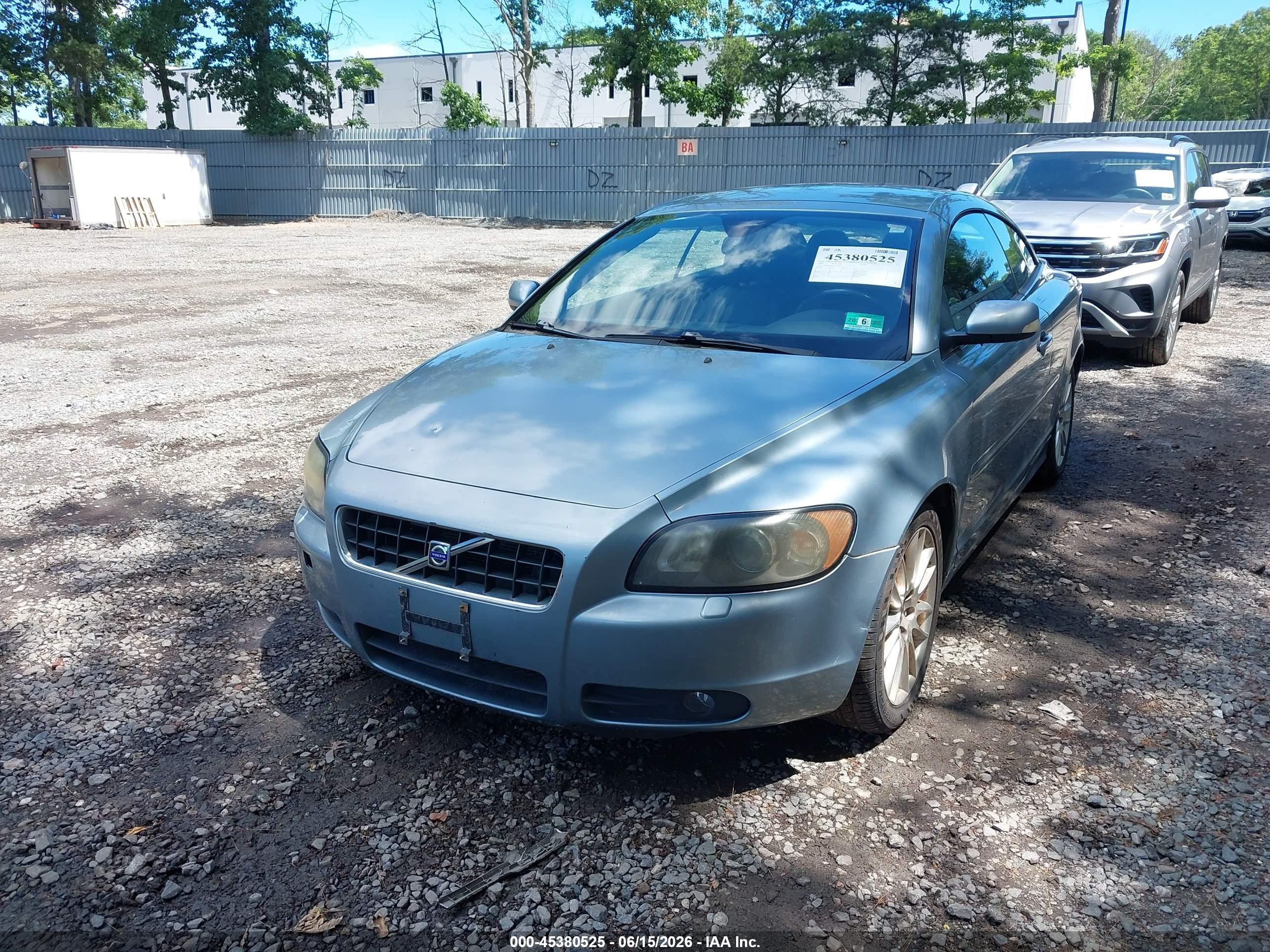 2007 Volvo C70 T5 Синий vin: YV1MC68237J019075