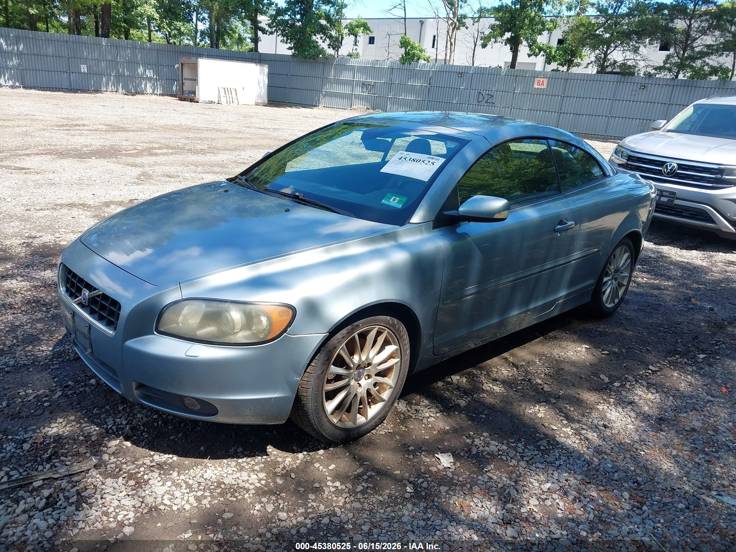 2007 Volvo C70 T5 Синий vin: YV1MC68237J019075