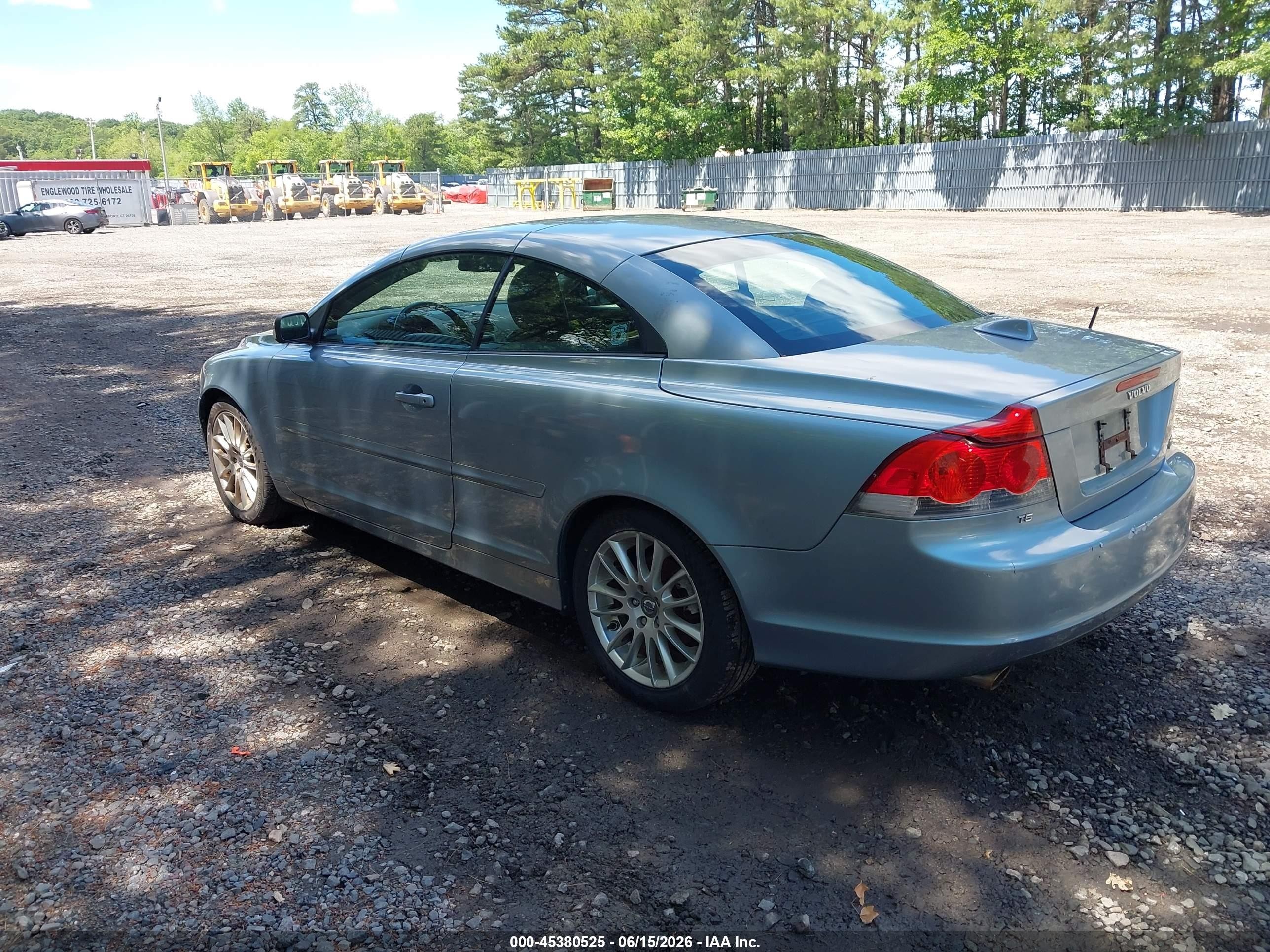 2007 Volvo C70 T5 Синий vin: YV1MC68237J019075