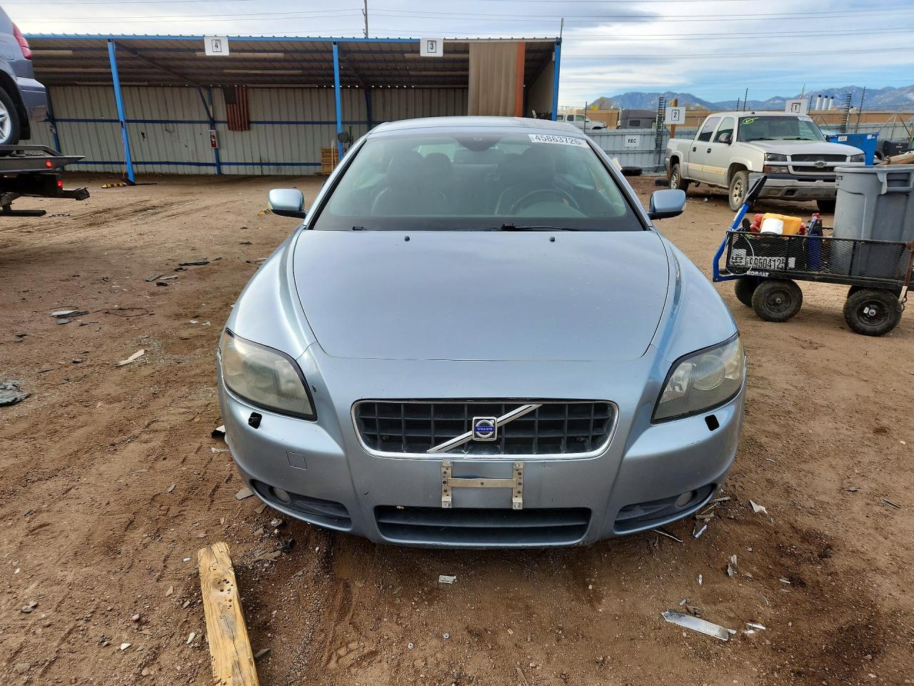 2007 Volvo C70 T5 Blue vin: YV1MC68247J015651