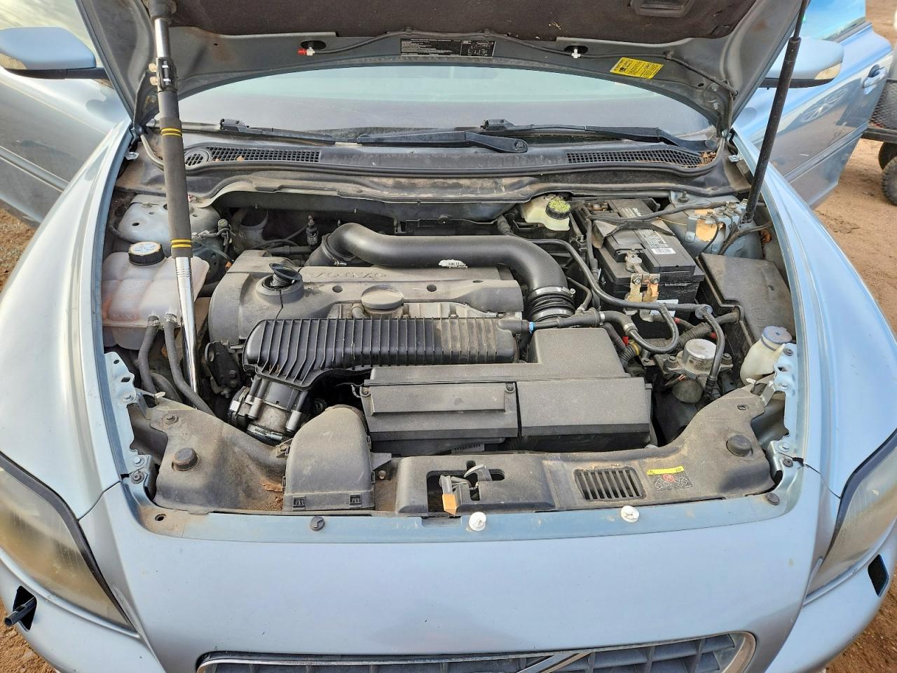 2007 Volvo C70 T5 Blue vin: YV1MC68247J015651