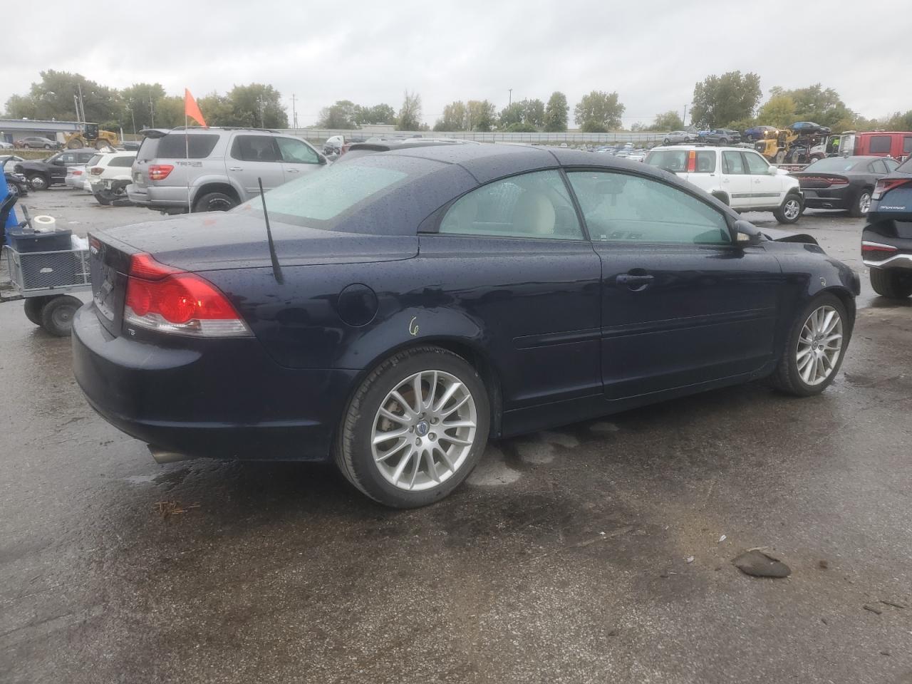 2007 Volvo C70 T5 Синий vin: YV1MC68257J022303