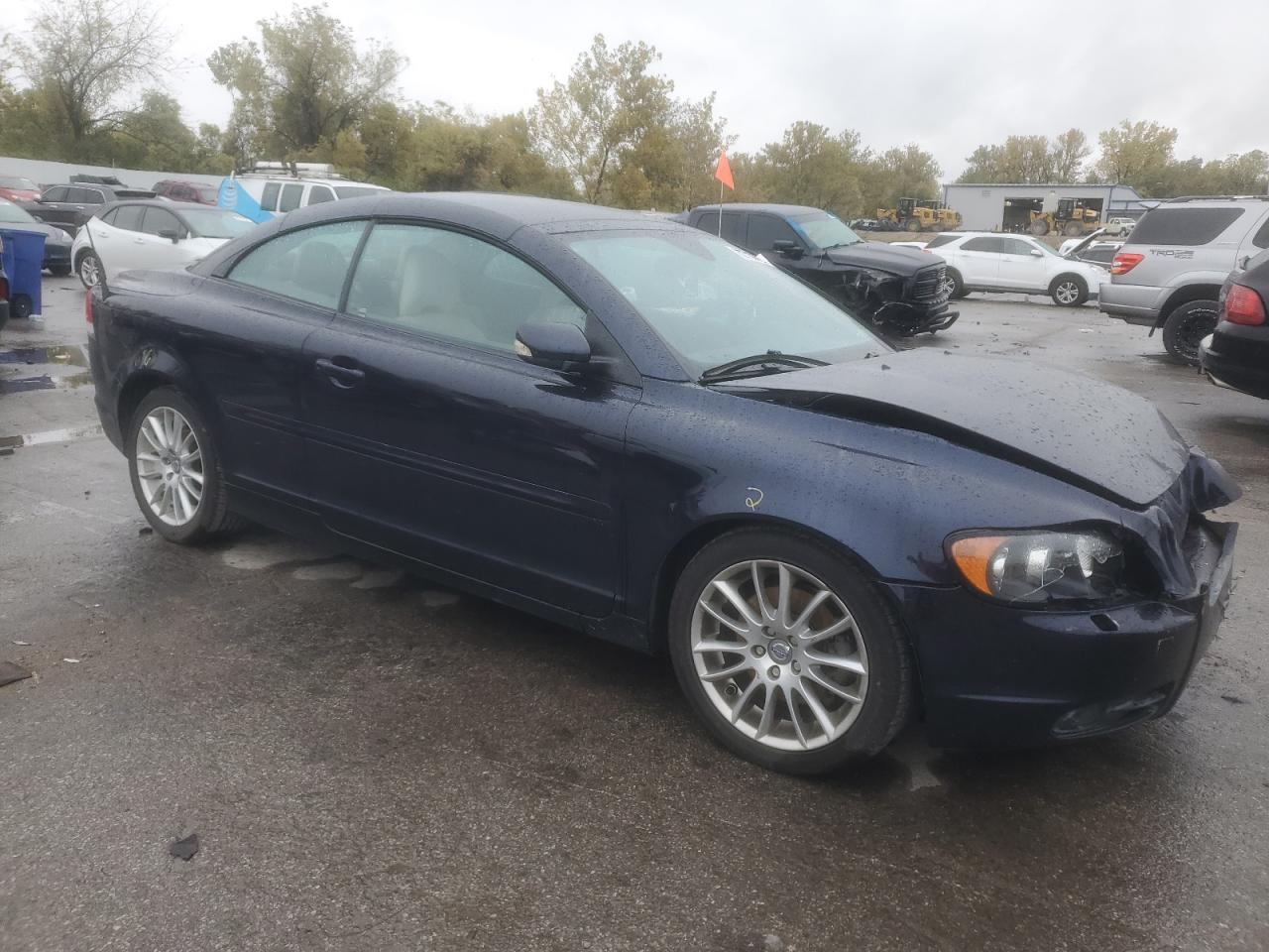 2007 Volvo C70 T5 Синий vin: YV1MC68257J022303