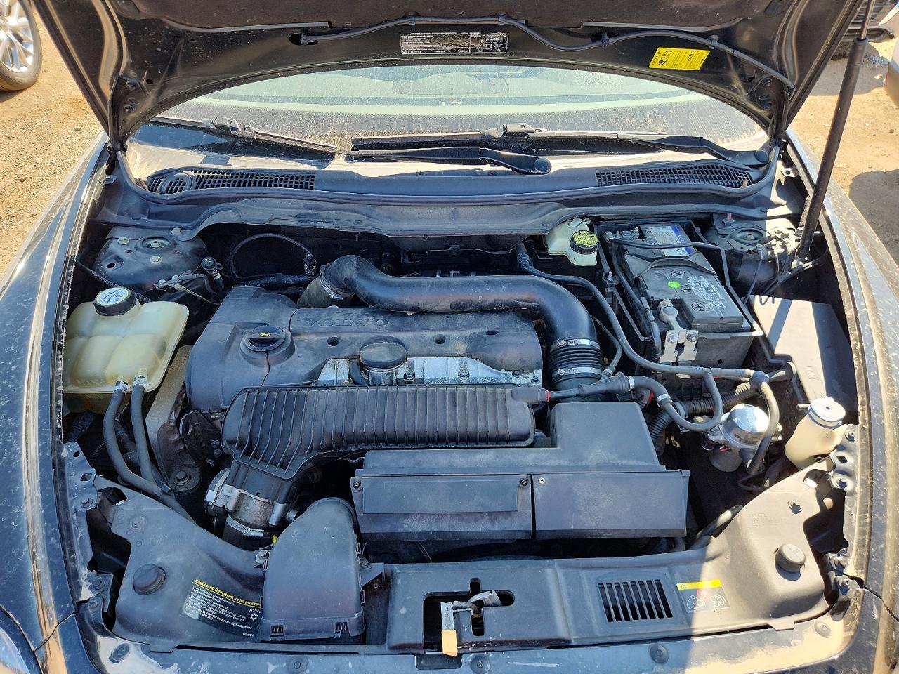 2007 Volvo C70 T5 Black vin: YV1MC68287J013823