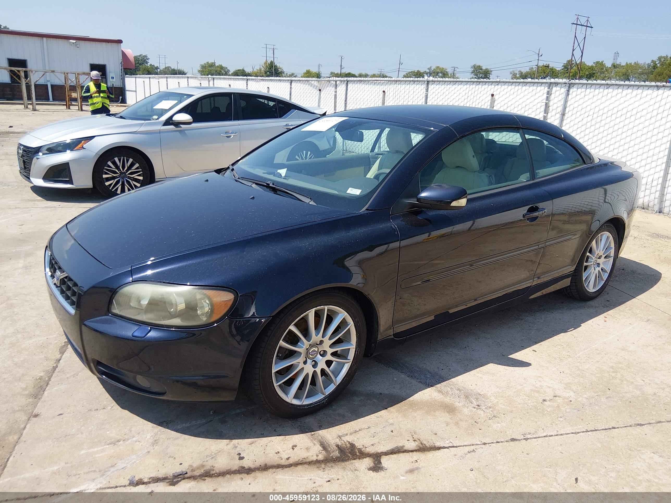2007 Volvo C70 T5 Синий vin: YV1MC68297J024572