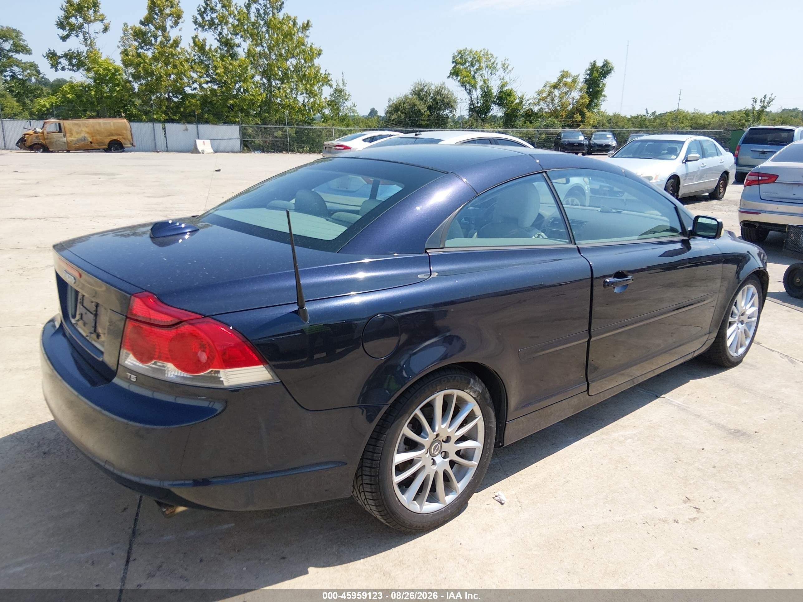 2007 Volvo C70 T5 Синий vin: YV1MC68297J024572