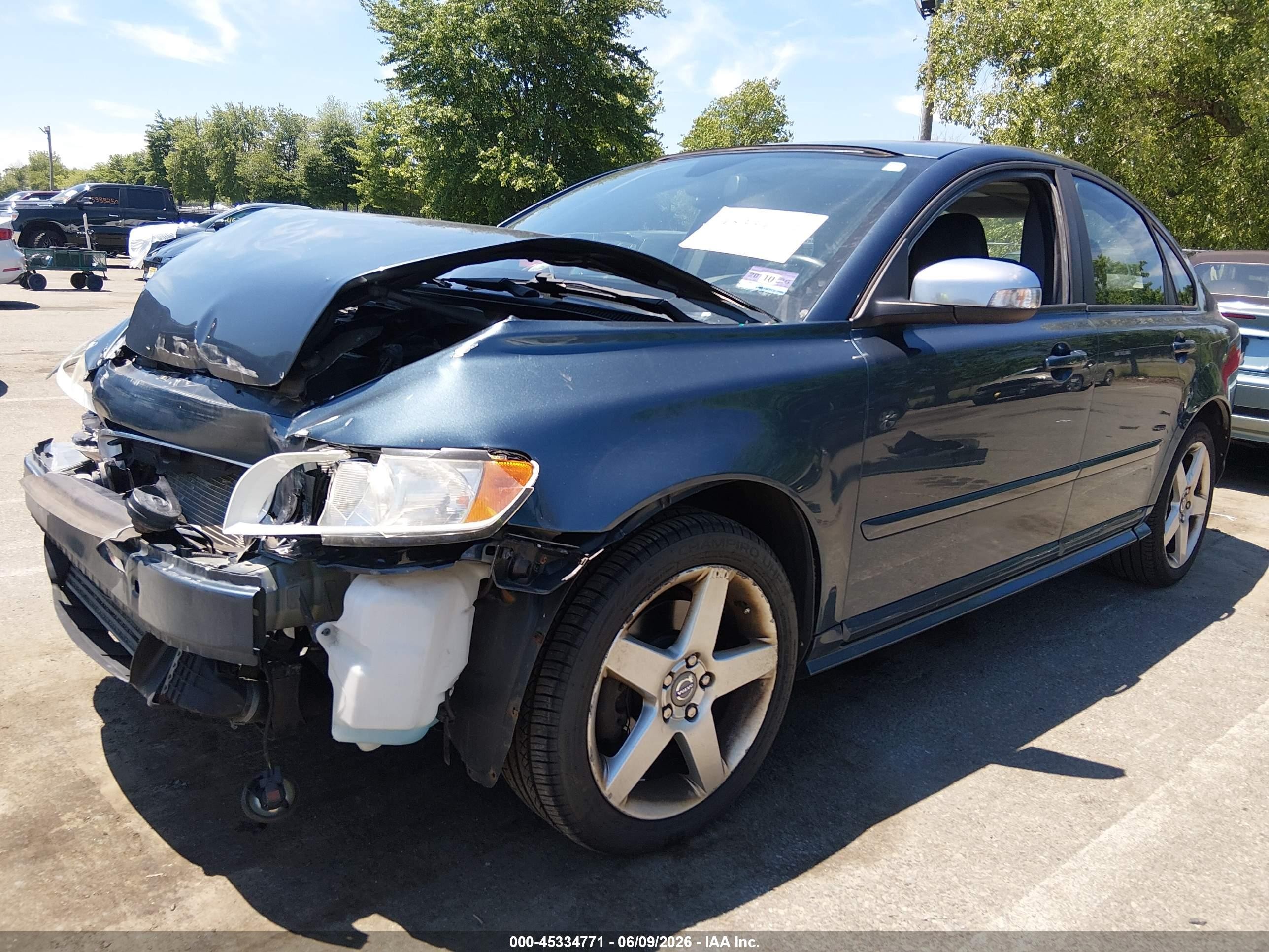 2009 Volvo S40 T5 R-design Gray vin: YV1MH672292467257
