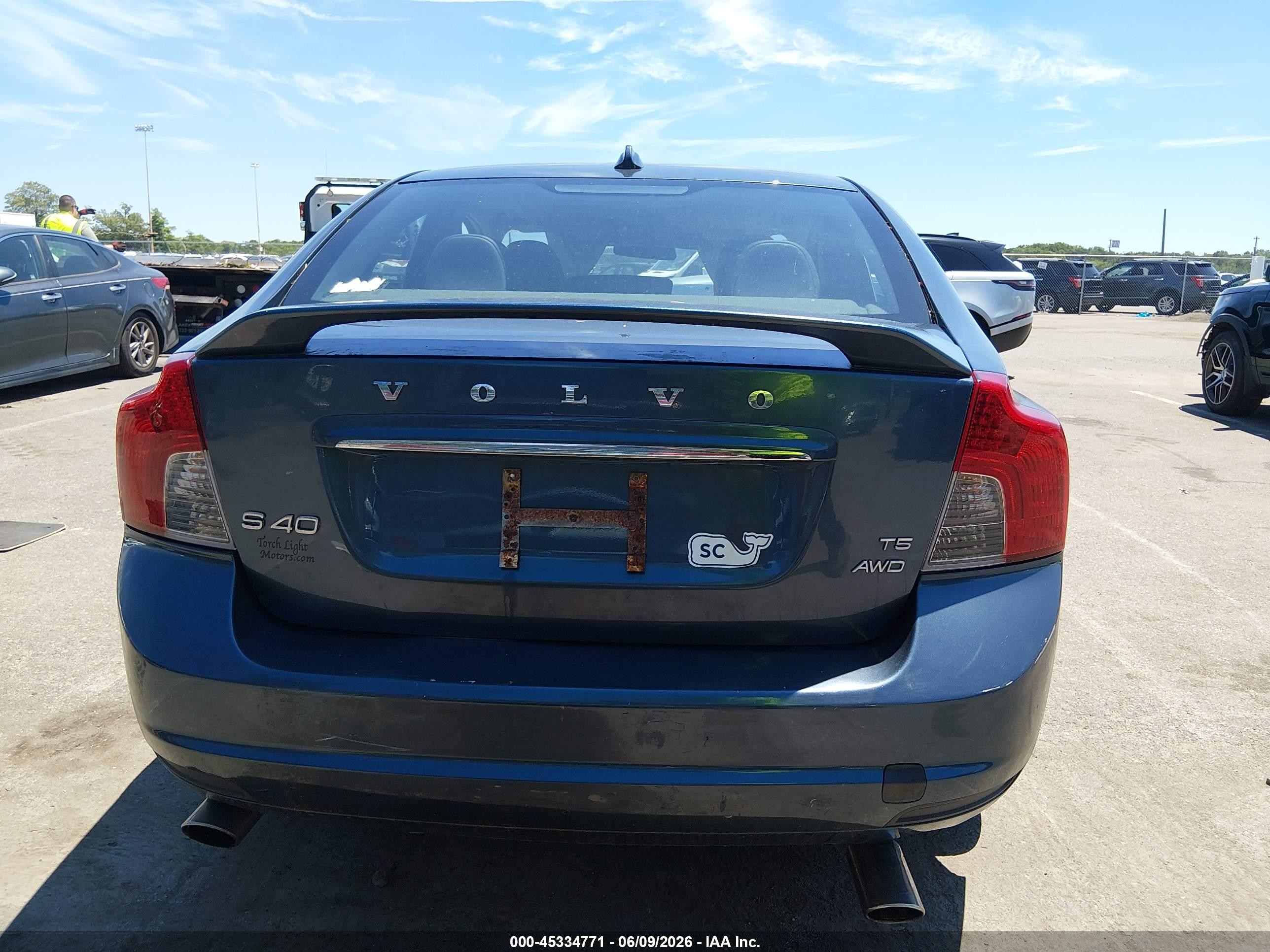 2009 Volvo S40 T5 R-design Gray vin: YV1MH672292467257