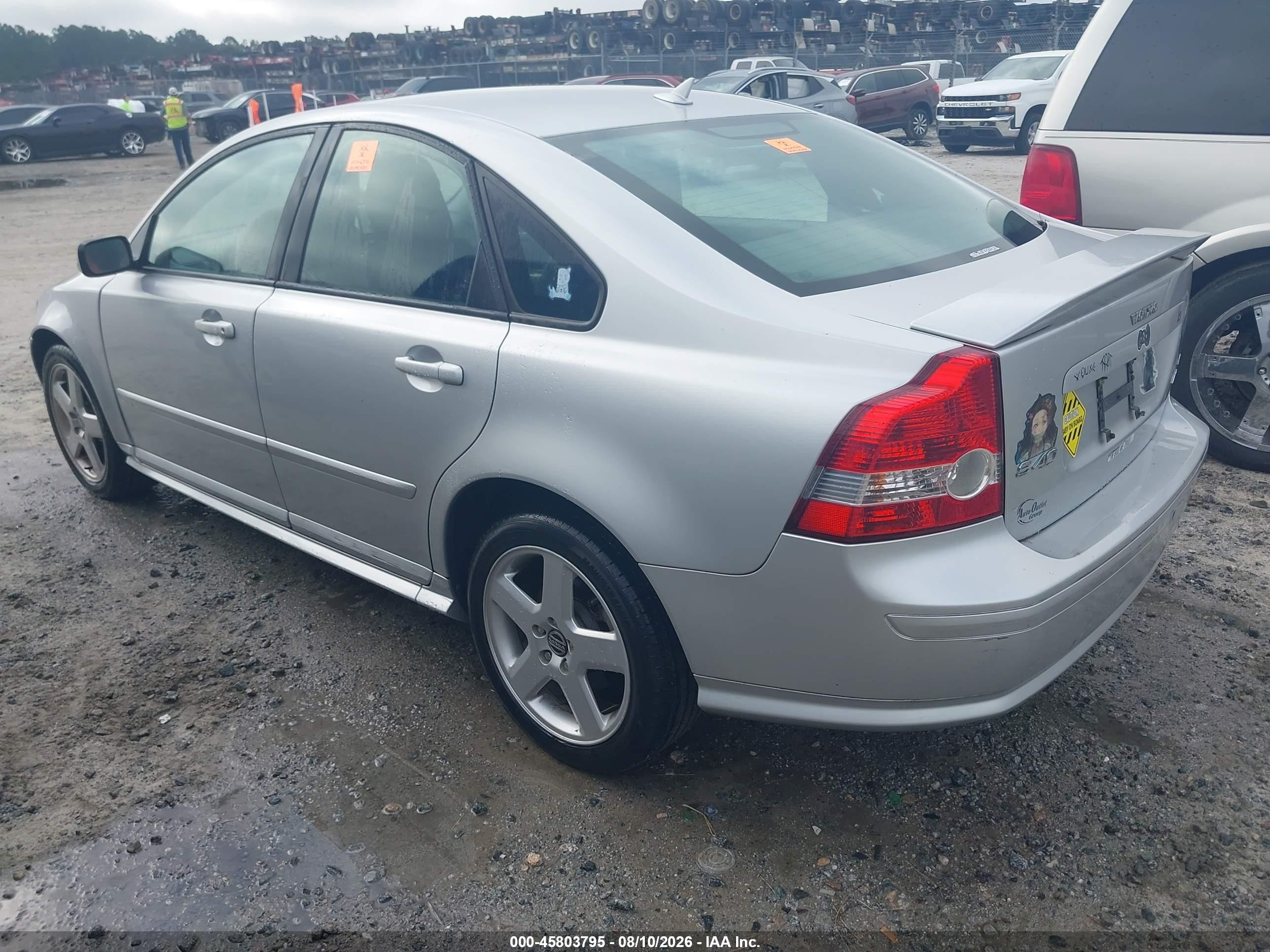 2005 Volvo S40 T5 Awd A/t5 Awd A Sr/t5 Awd M/t5 Awd M Sr Silver vin: YV1MH682052074141
