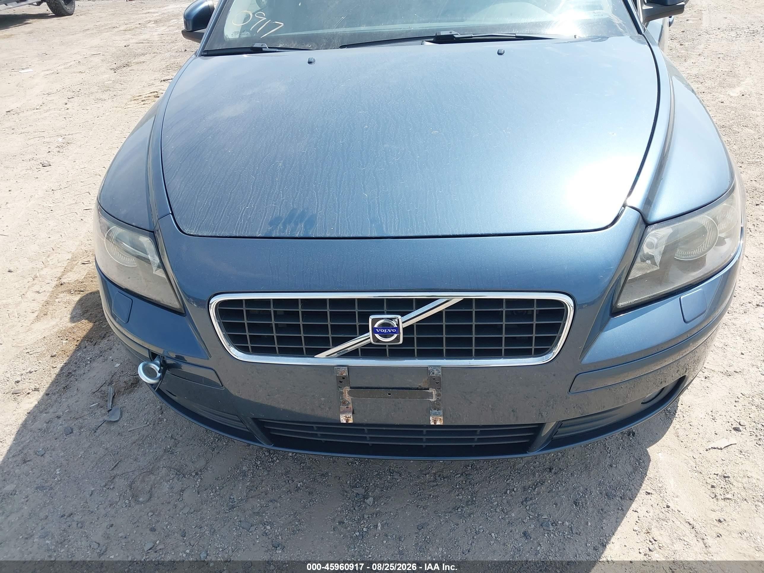 2007 Volvo S40 T5 Blue vin: YV1MH682172307835