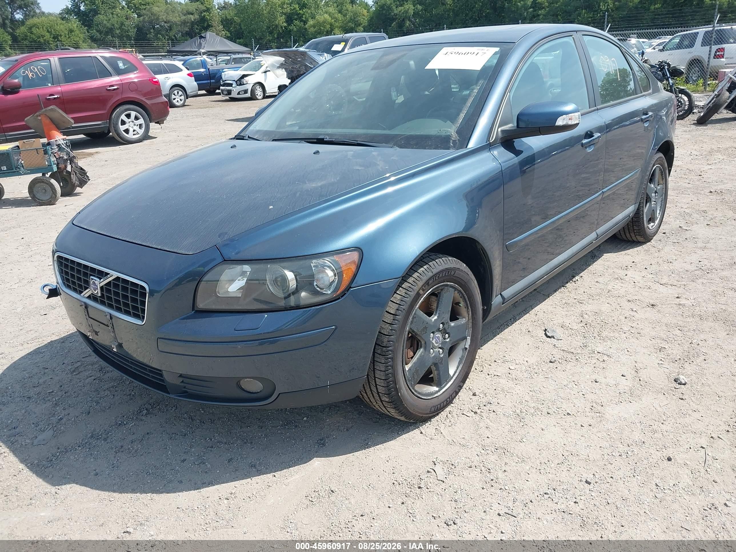 2007 Volvo S40 T5 Blue vin: YV1MH682172307835