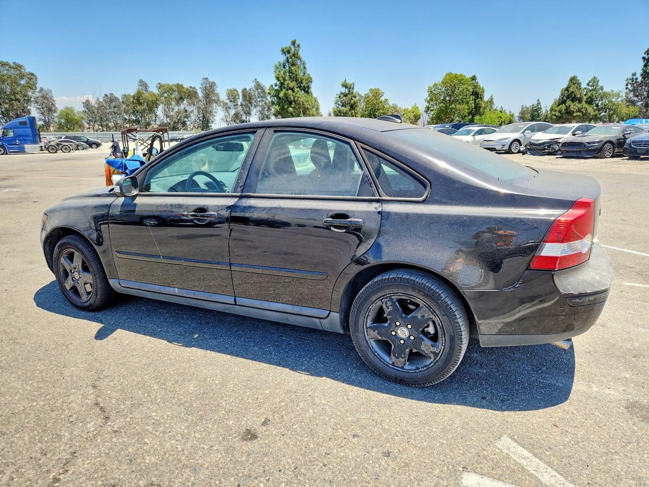 2007 Volvo S40 T5 Black vin: YV1MH682272313708