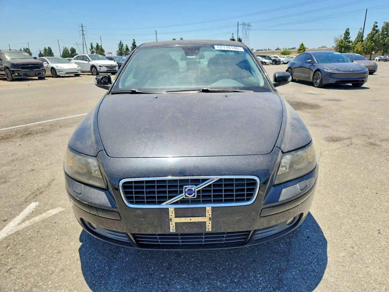 2007 Volvo S40 T5 Black vin: YV1MH682272313708