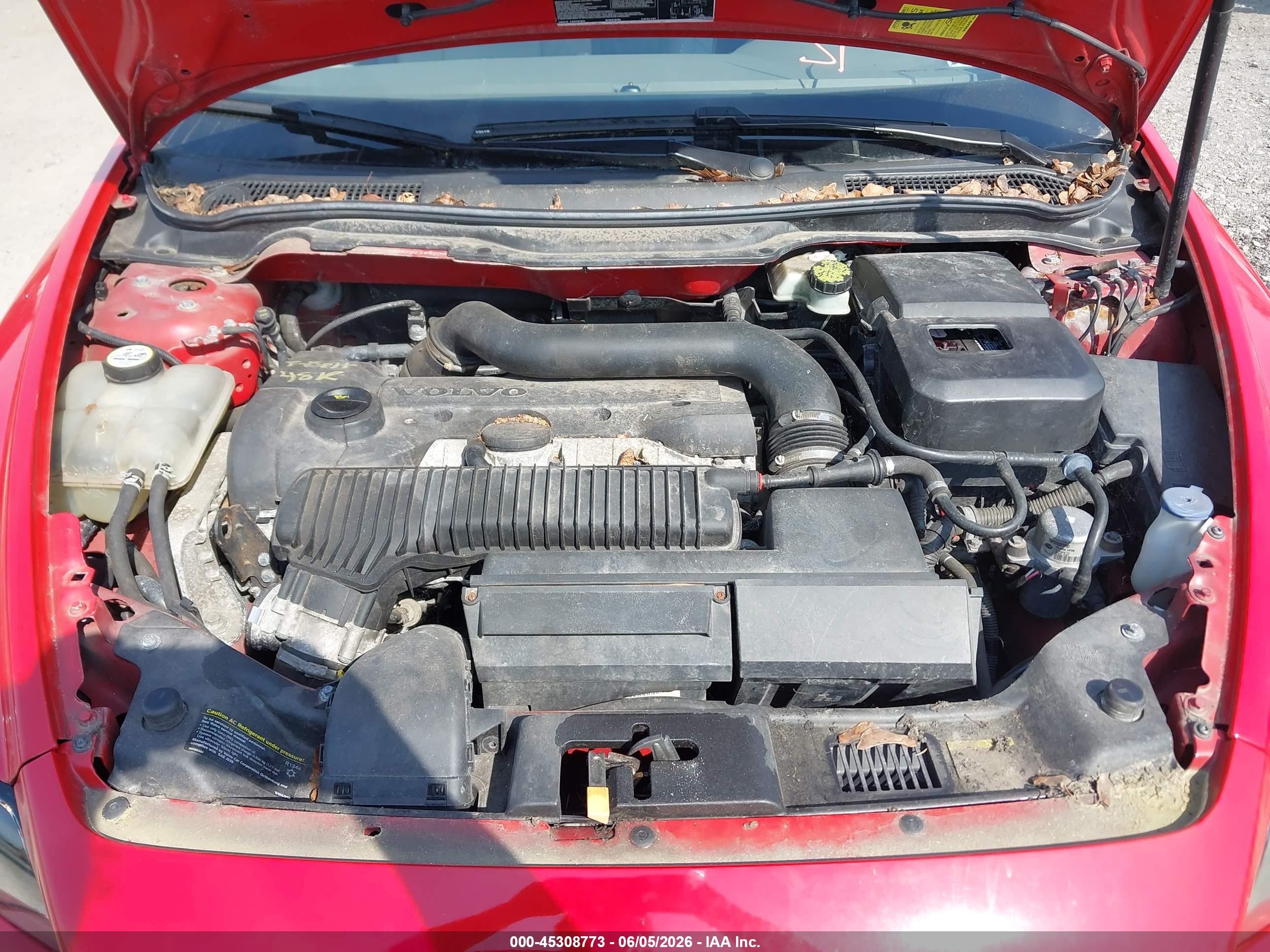 2007 Volvo S40 T5 Красный vin: YV1MH682372259920
