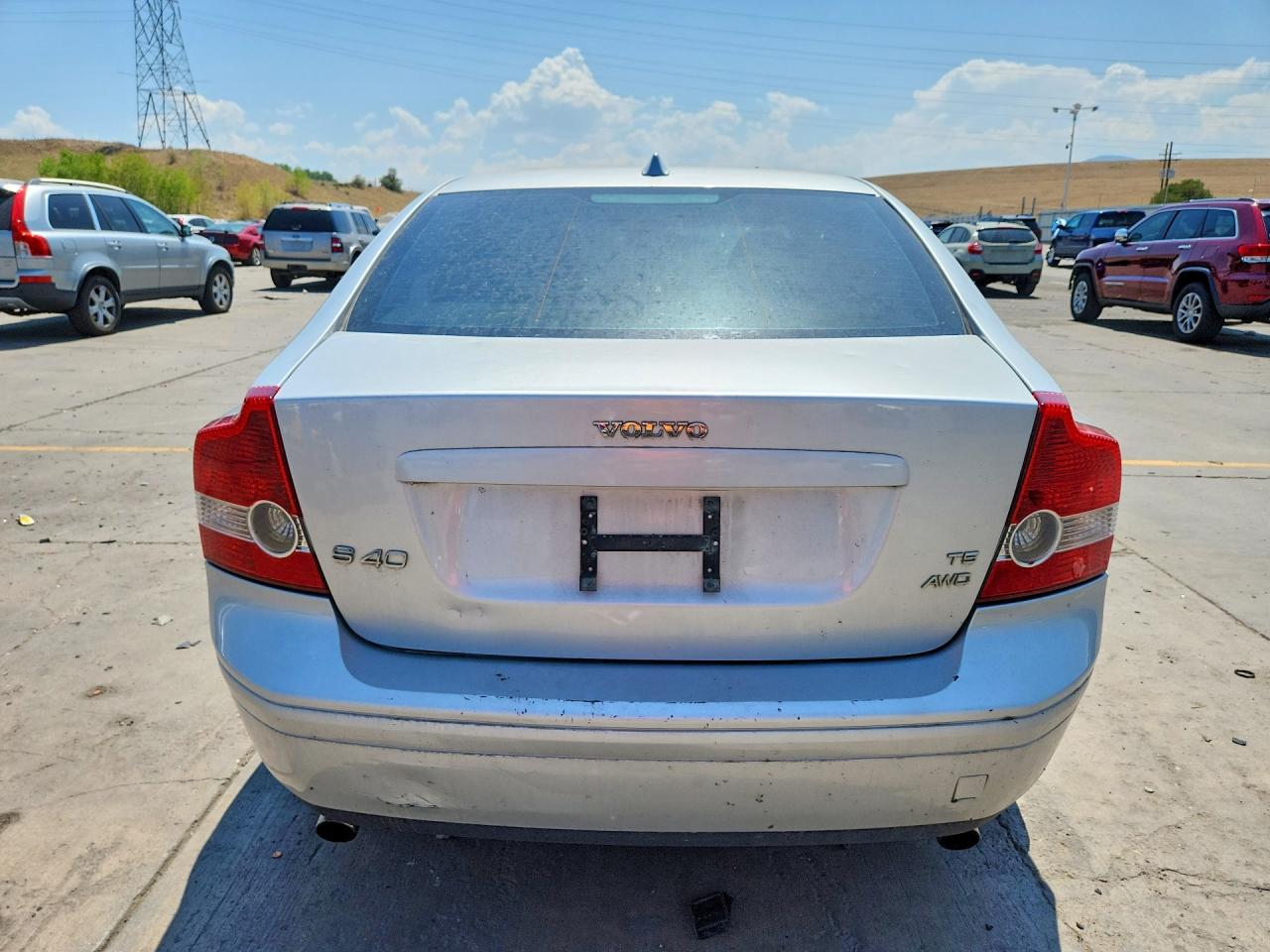2007 Volvo S40 T5 Silver vin: YV1MH682372287782