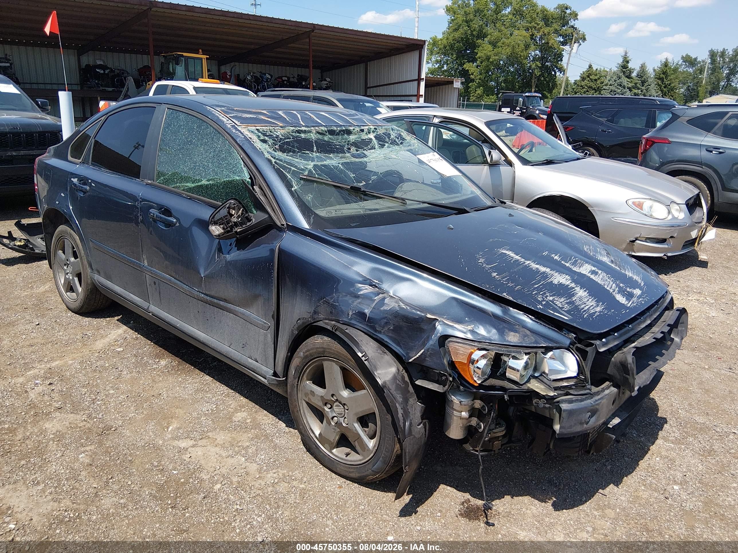 2007 Volvo S40 T5 Blue vin: YV1MH682472303827