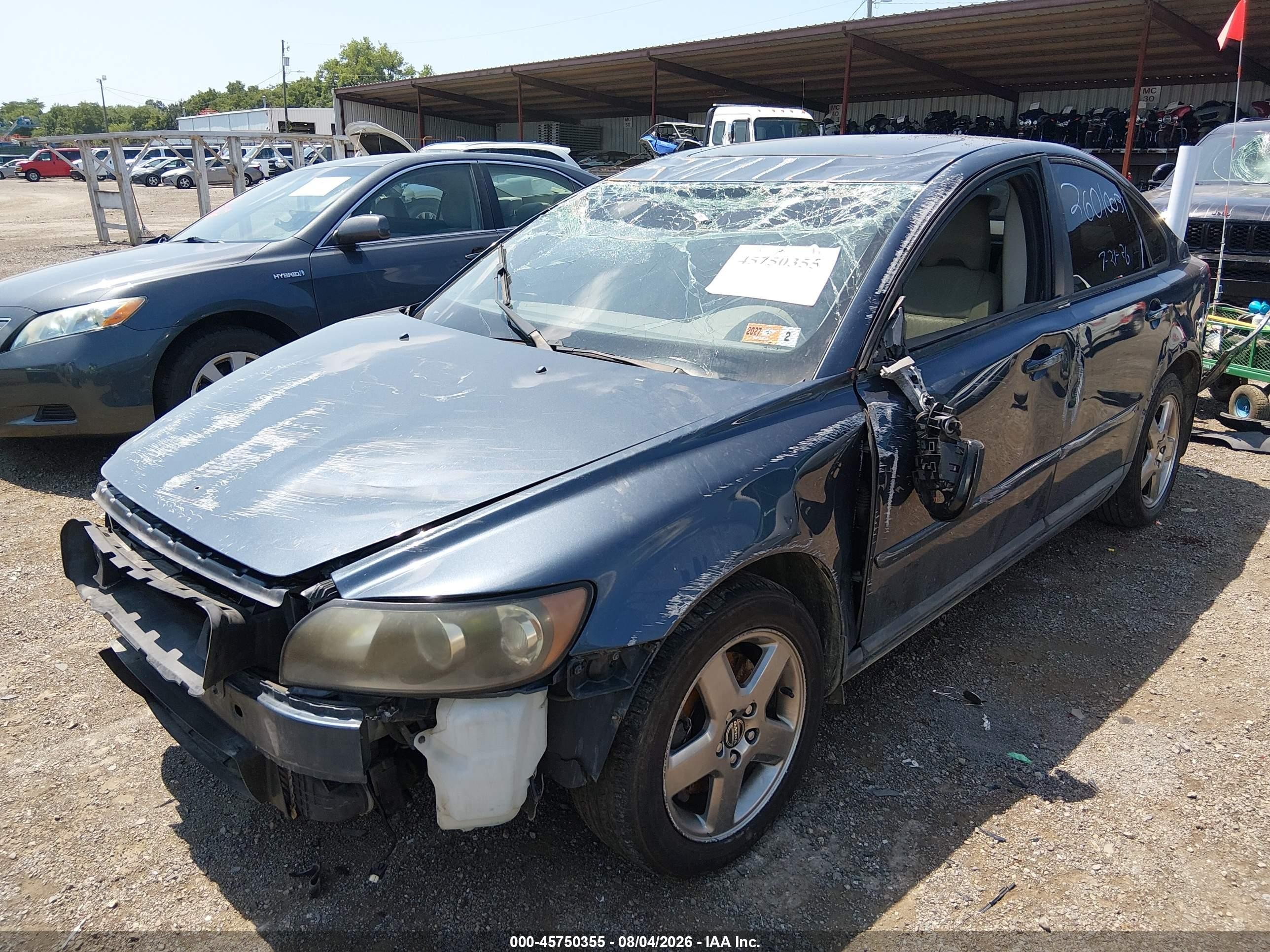 2007 Volvo S40 T5 Blue vin: YV1MH682472303827