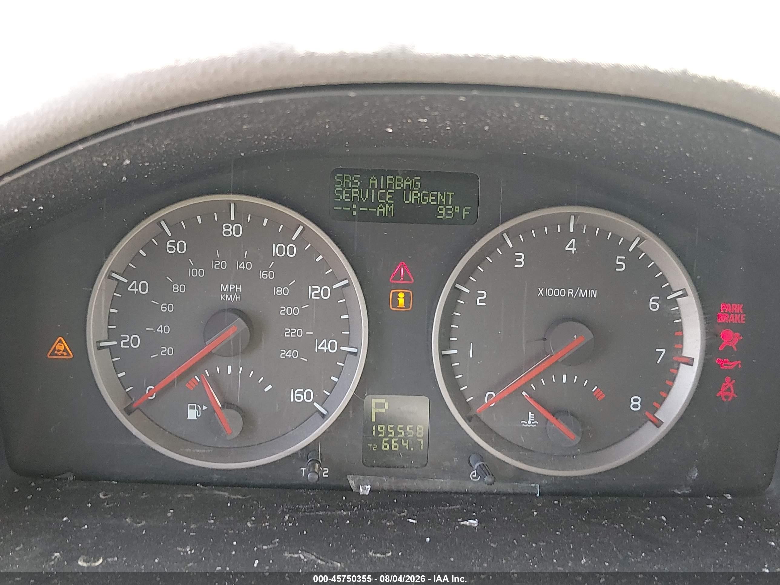 2007 Volvo S40 T5 Blue vin: YV1MH682472303827