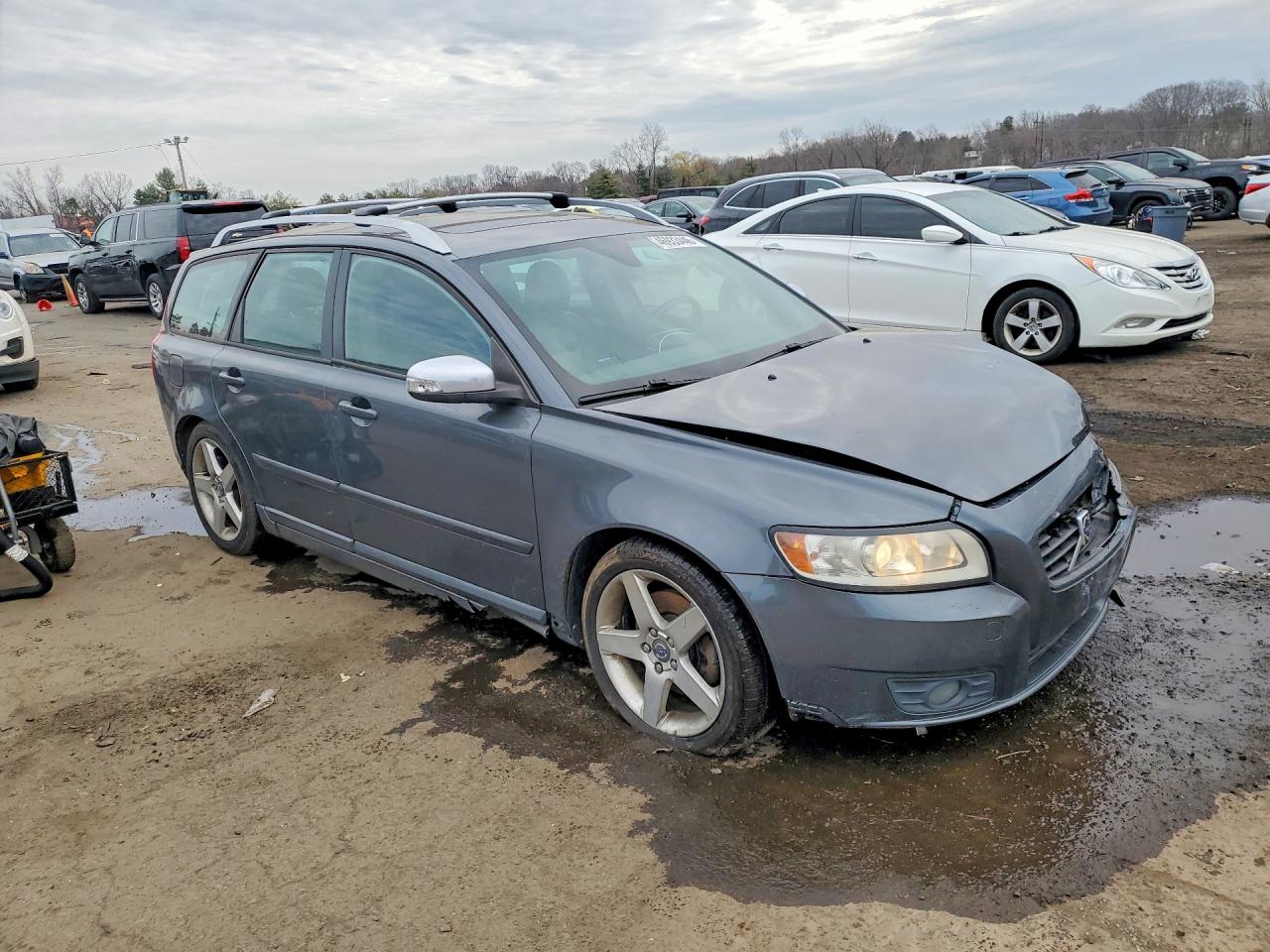 2009 Volvo V50 T5 Charcoal vin: YV1MJ672792466853