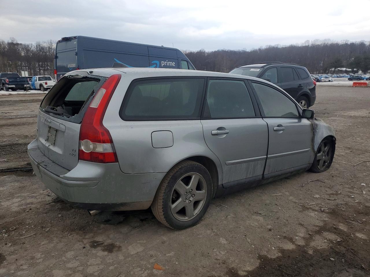 2006 Volvo V50 T5 Silver vin: YV1MJ682262189328