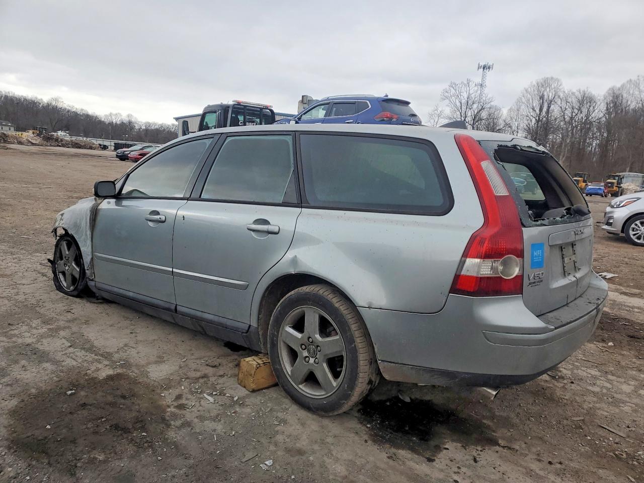 2006 Volvo V50 T5 Silver vin: YV1MJ682262189328